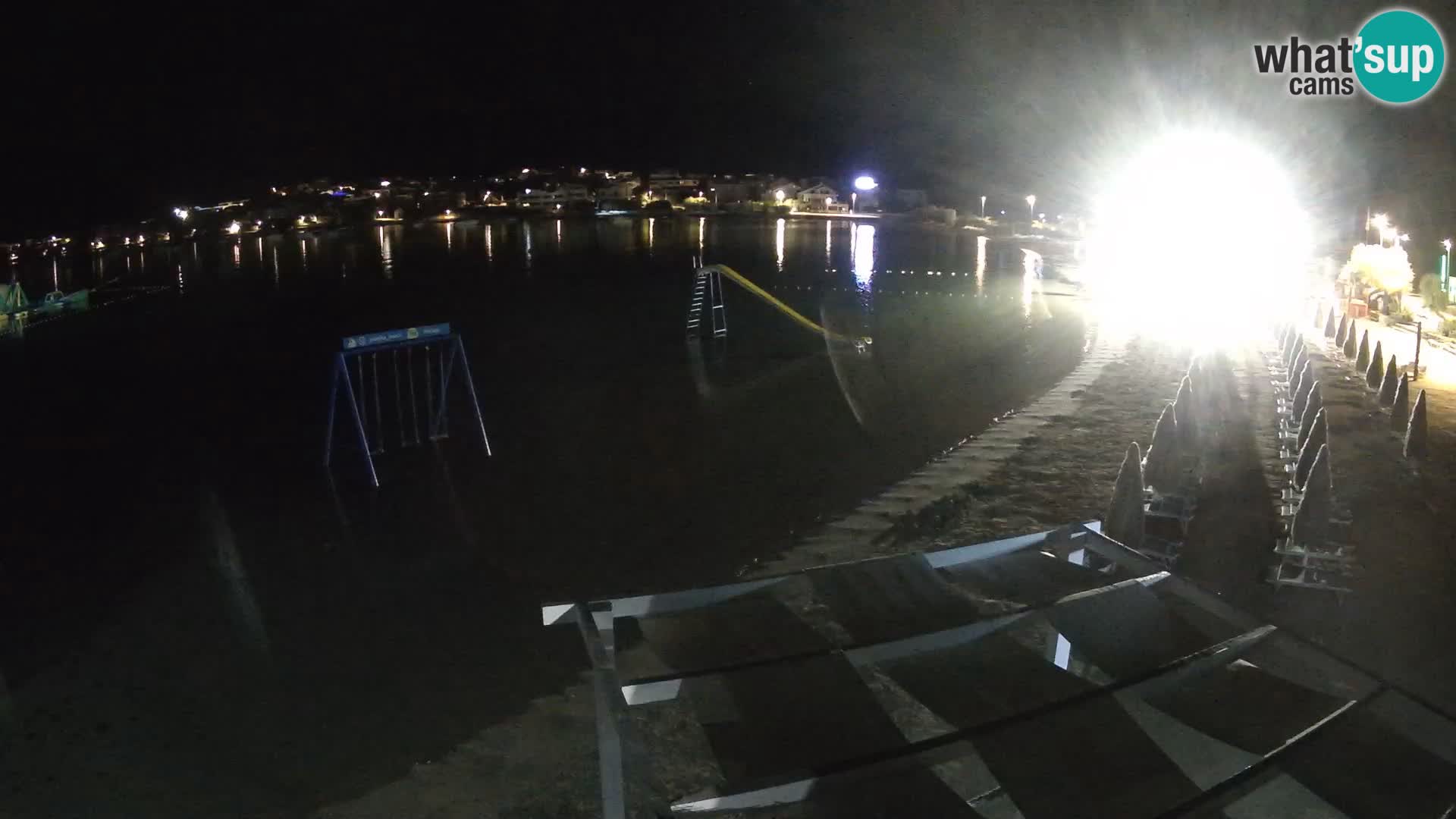 Webcam live – Strand Planjka – Pag