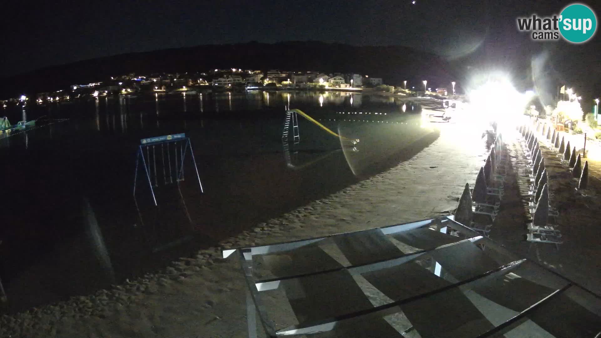 Webcam live – Planjka beach – Pag Island