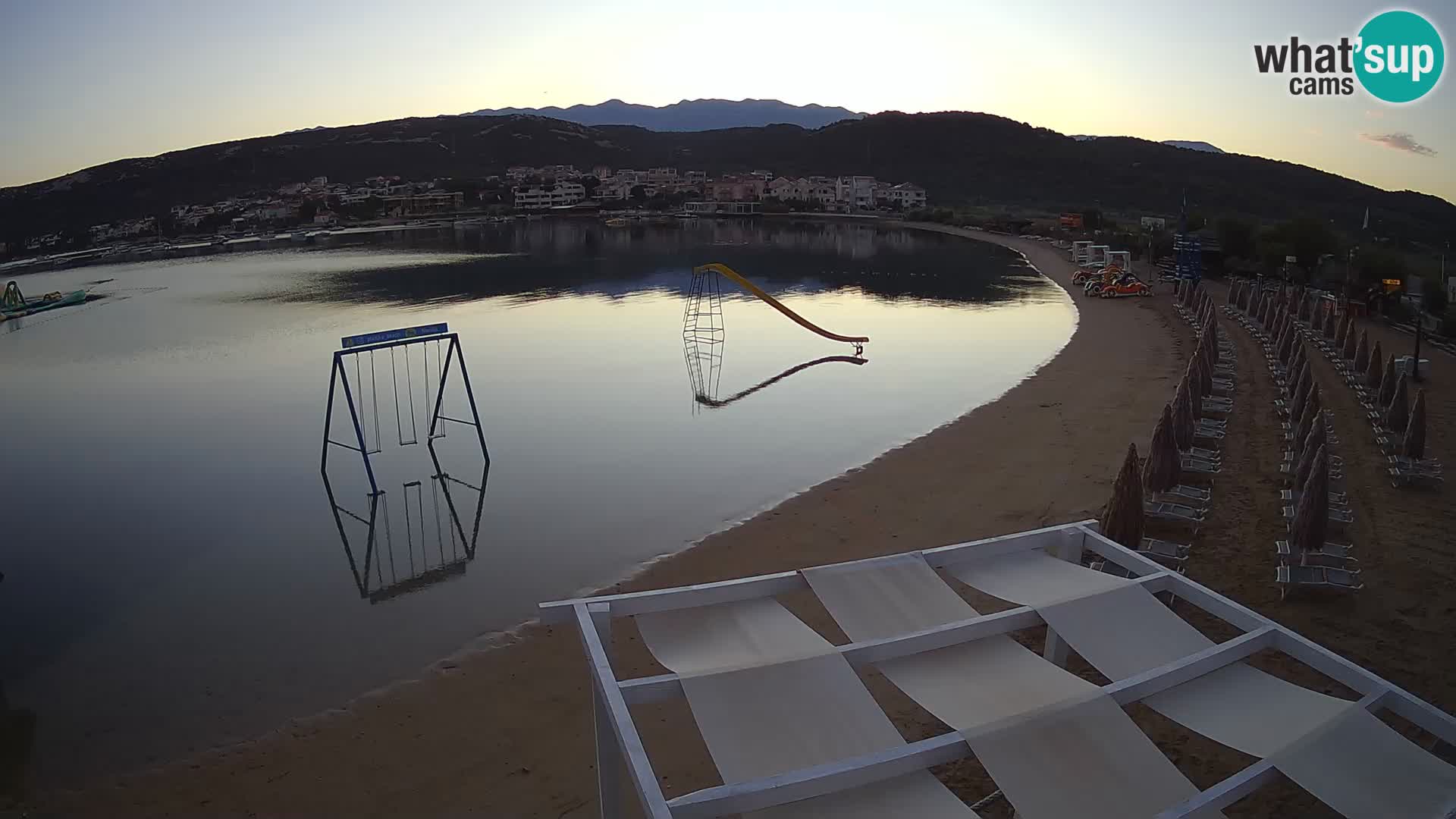Webcam live – Playa Planjka – Pag