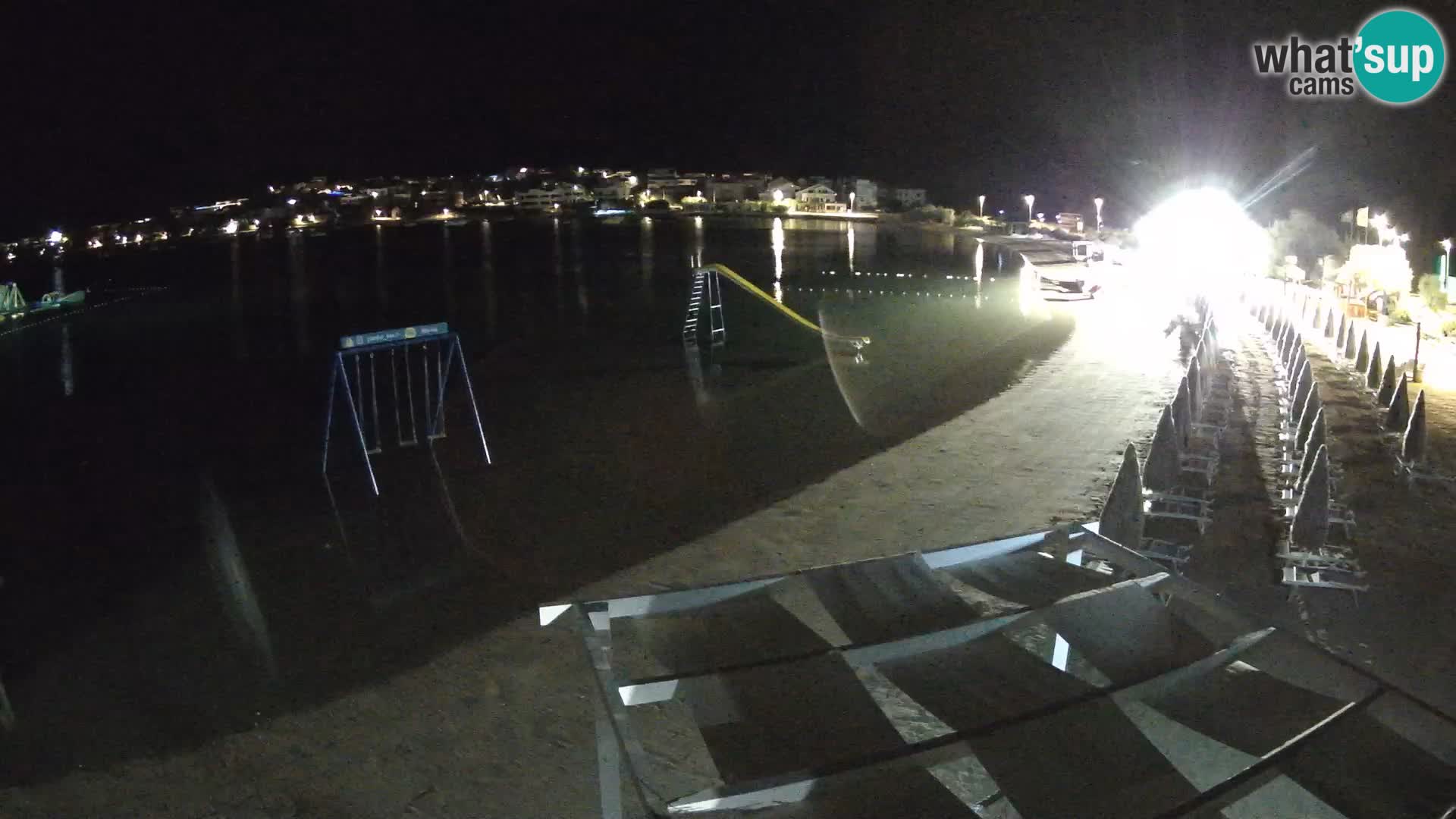 Webcam Pag – Plage Planjka