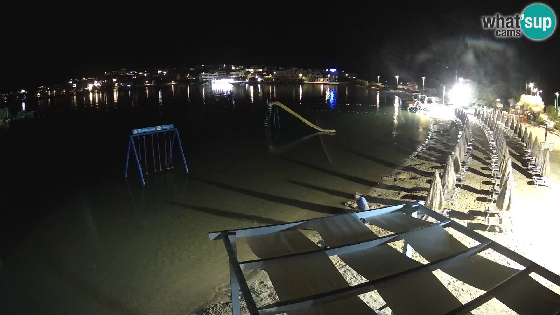 Webcam live – Playa Planjka – Pag