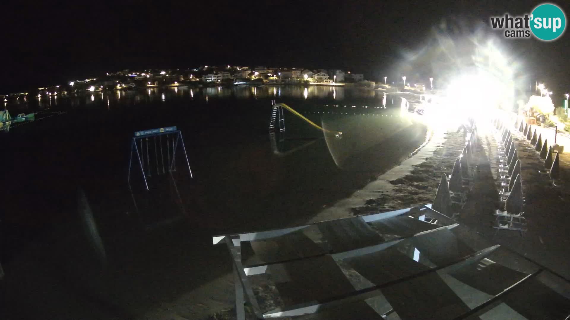 Webcam Pag – Plage Planjka