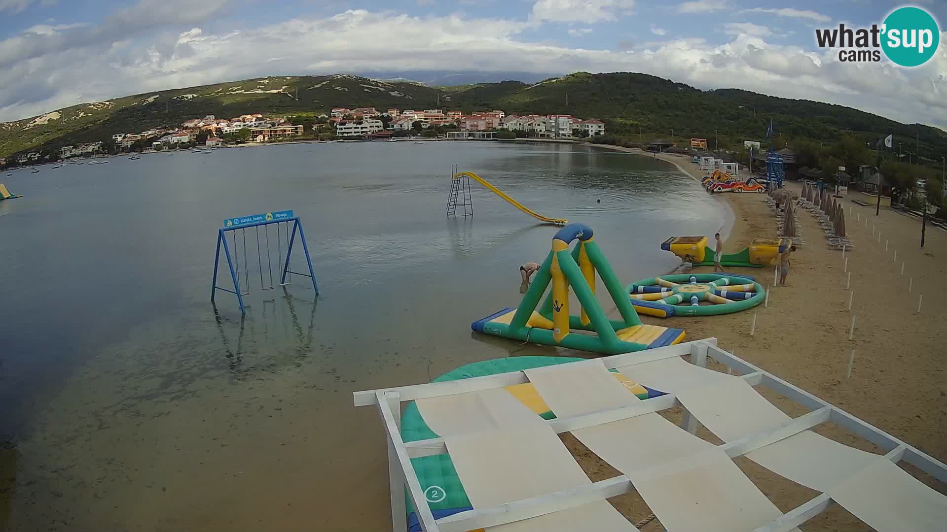 Webcam Live – Spiaggia Planjka isola di Pag