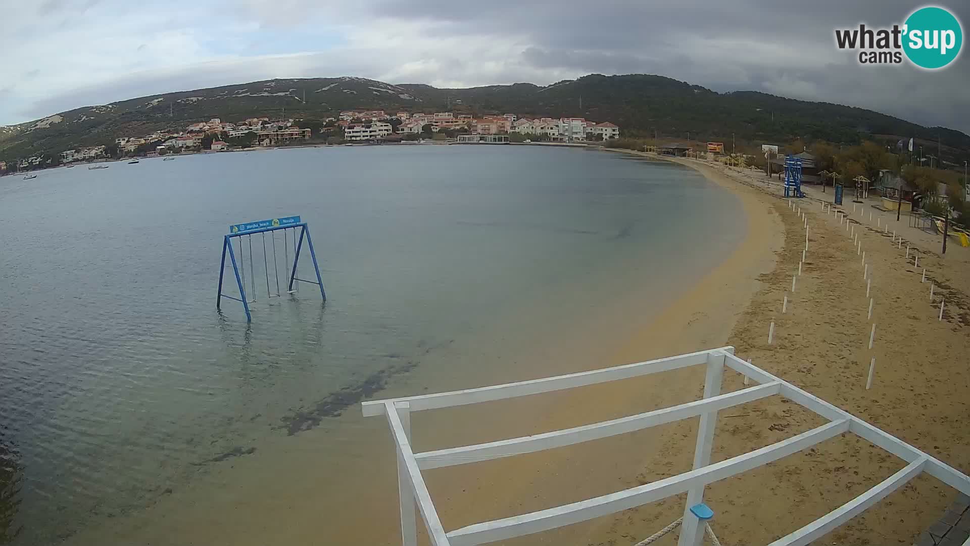 Webcam live – Playa Planjka – Pag