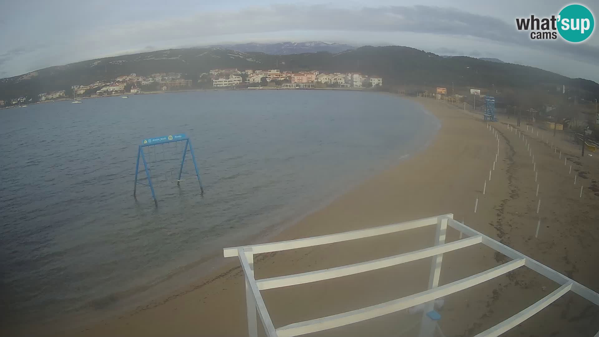 Webcam live – Playa Planjka – Pag