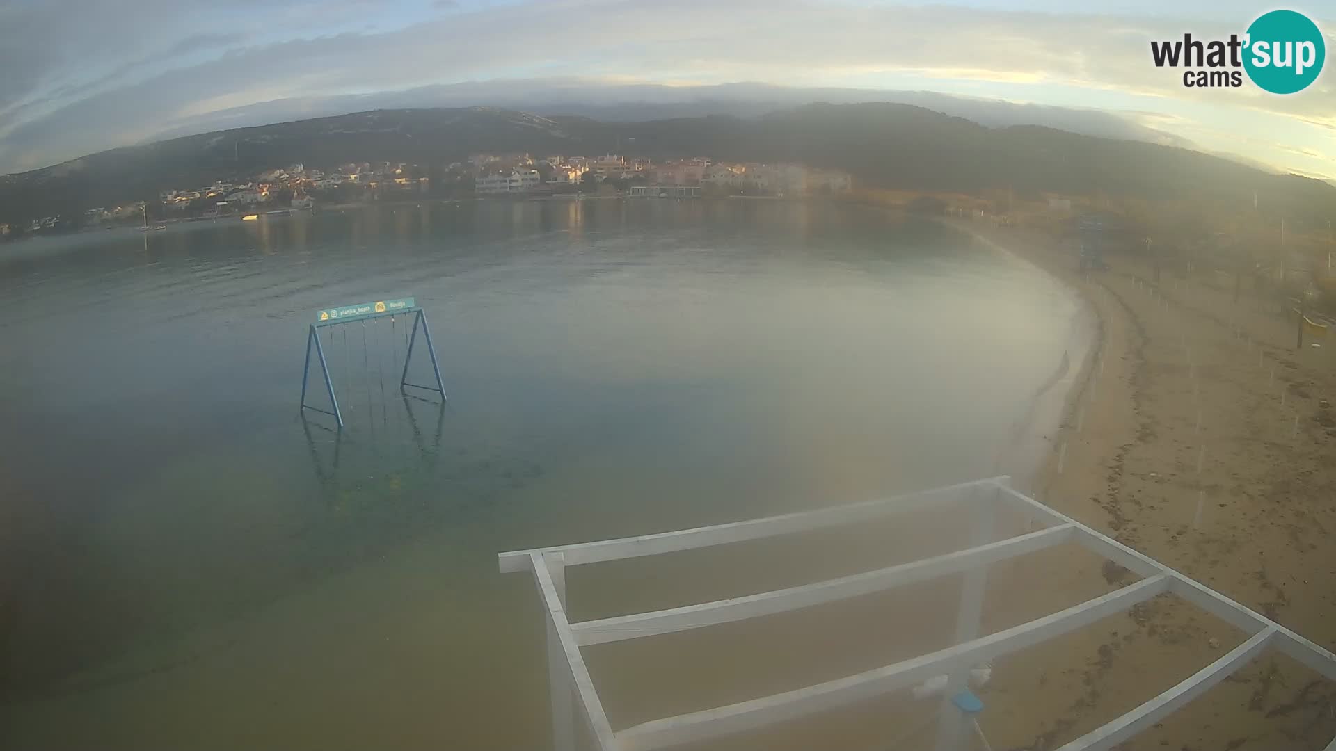 Web kamera – Plaža Planjka – otok Pag