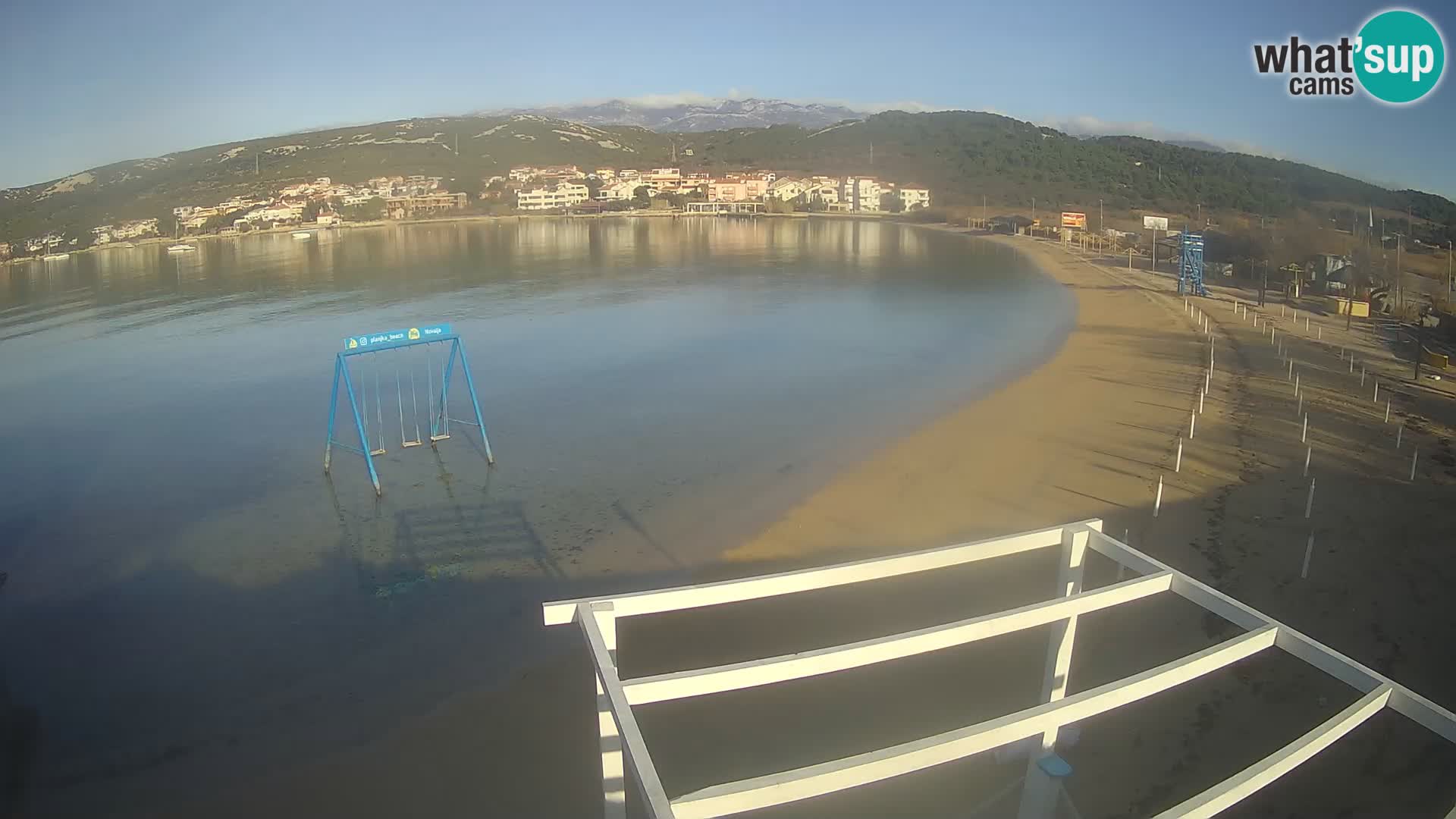 Webcam live – Playa Planjka – Pag