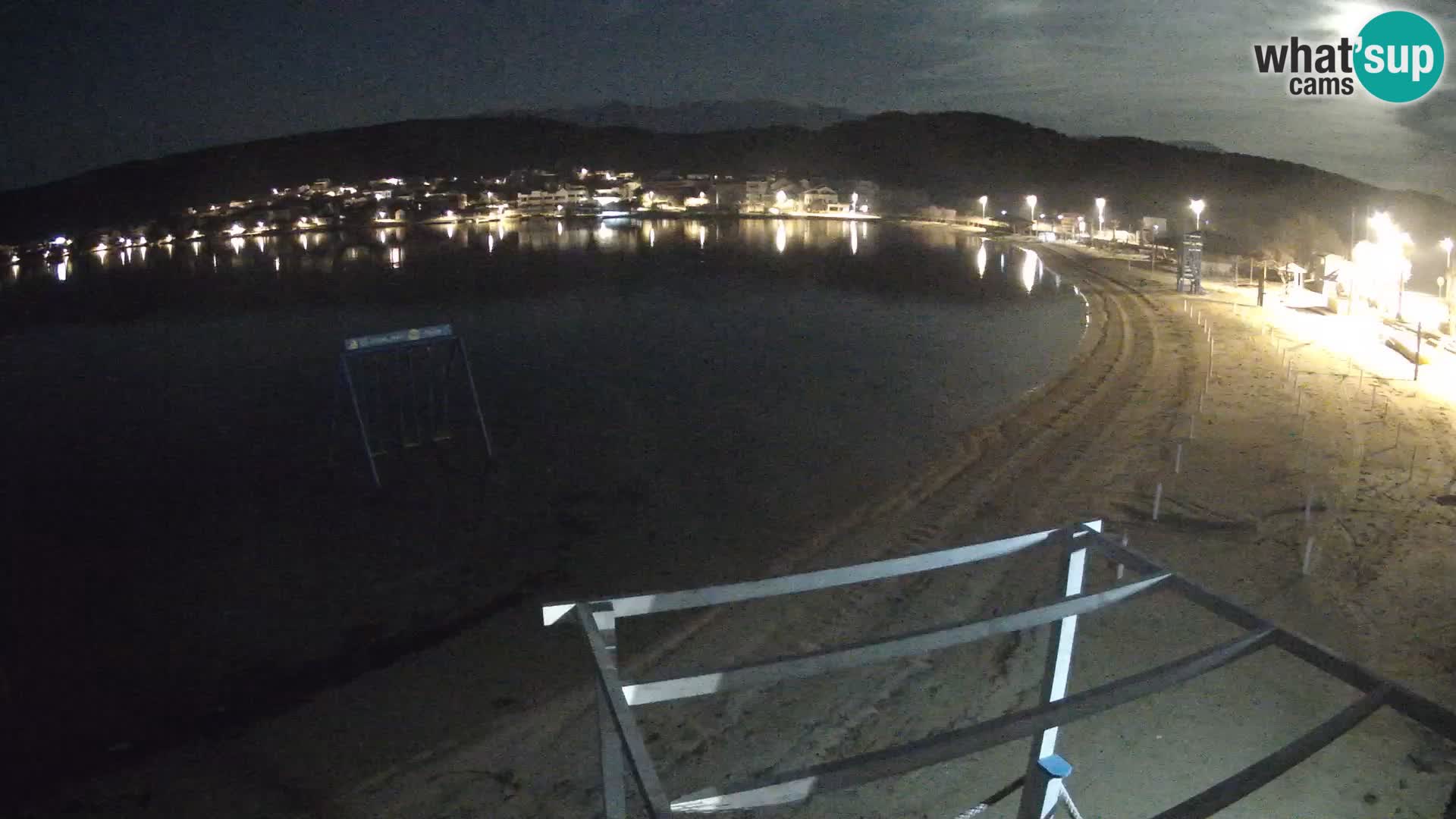 Webcam Live – Spiaggia Planjka isola di Pag