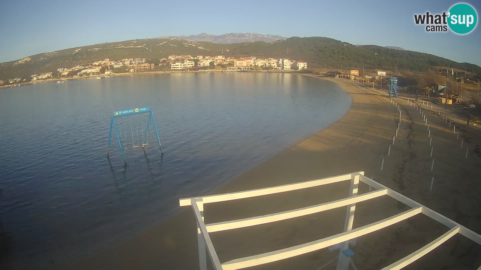 Webcam Live – Spiaggia Planjka isola di Pag