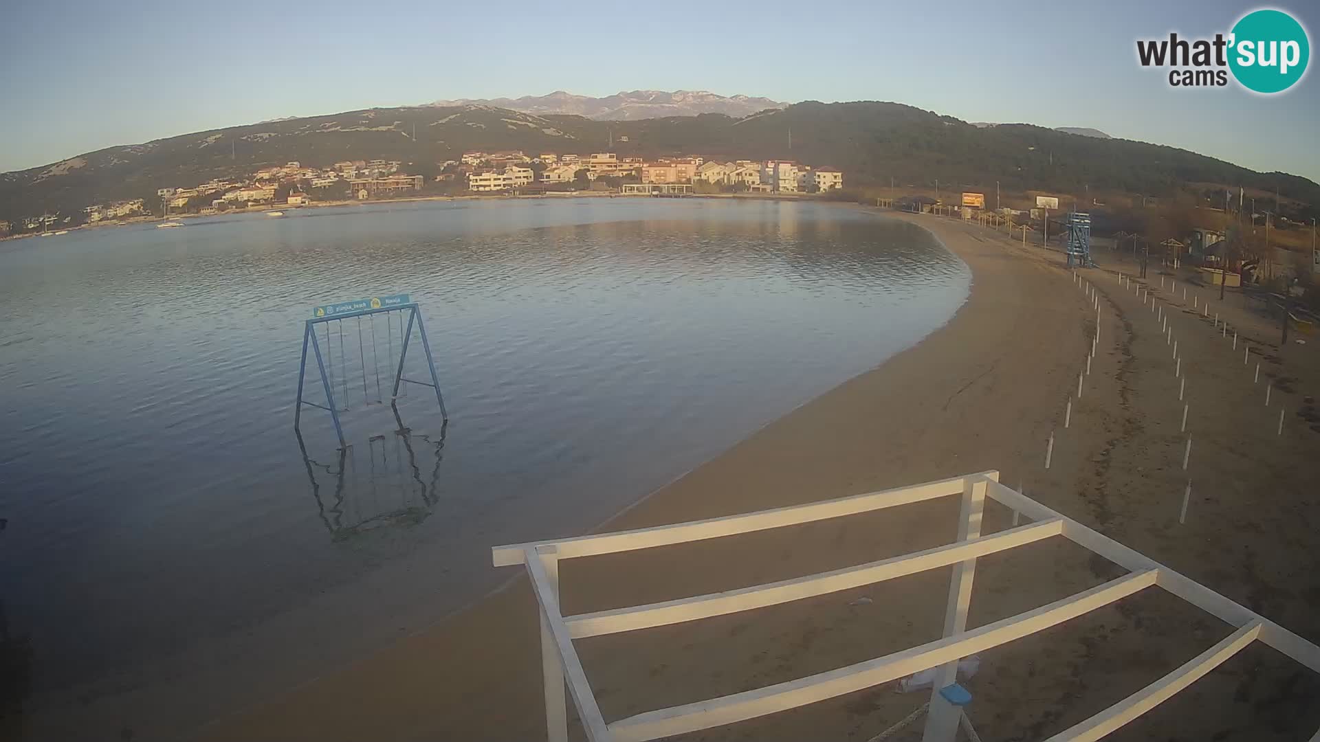 Web kamera – Plaža Planjka – otok Pag