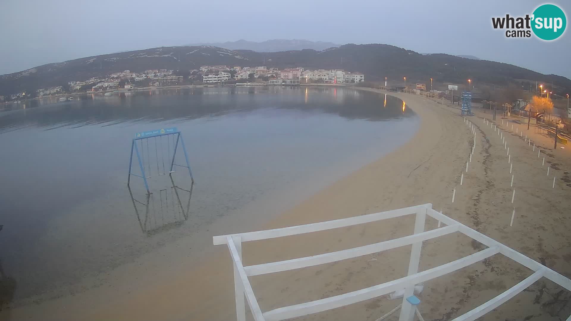 Webcam live – Planjka beach – Pag Island