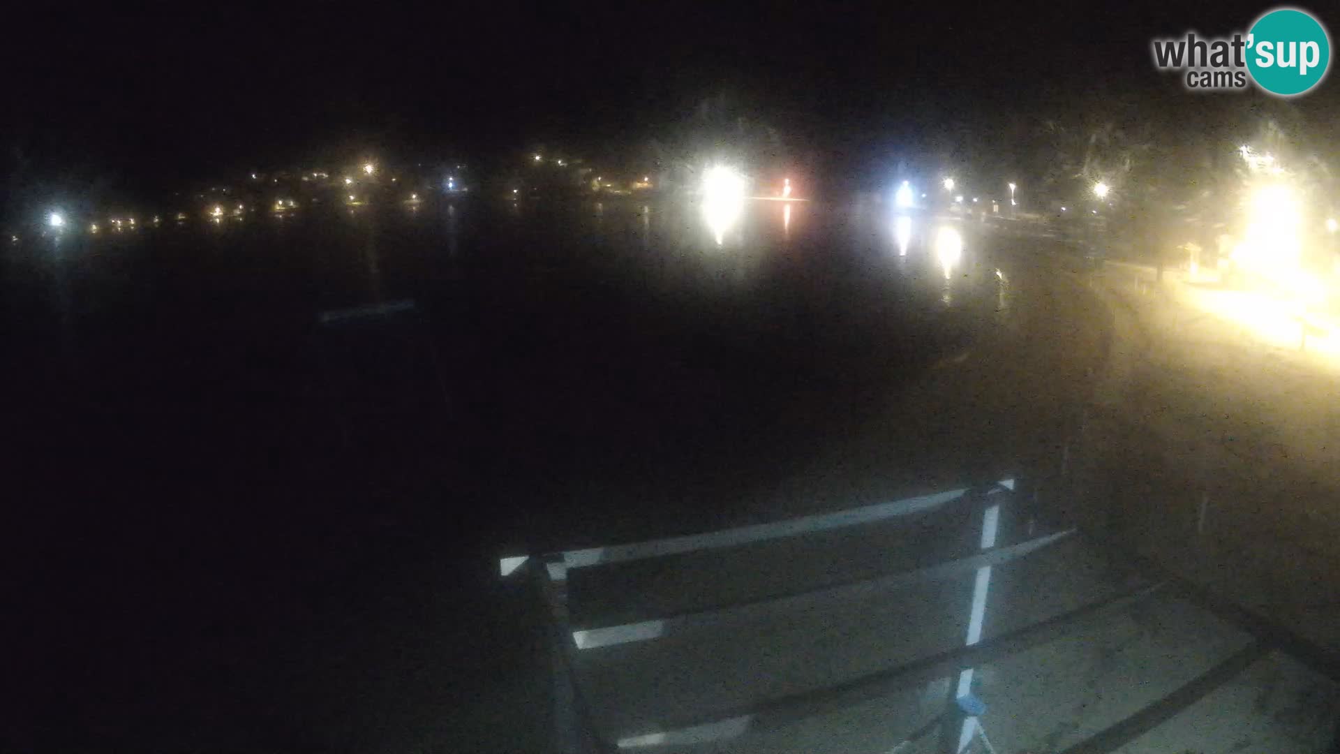 Kamera v zivo – Plaža Planjka – otok Pag