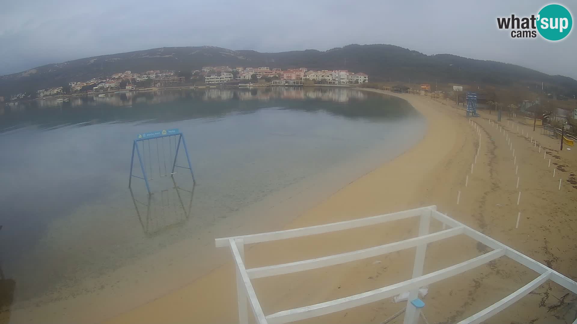 Webcam live – Planjka beach – Pag Island