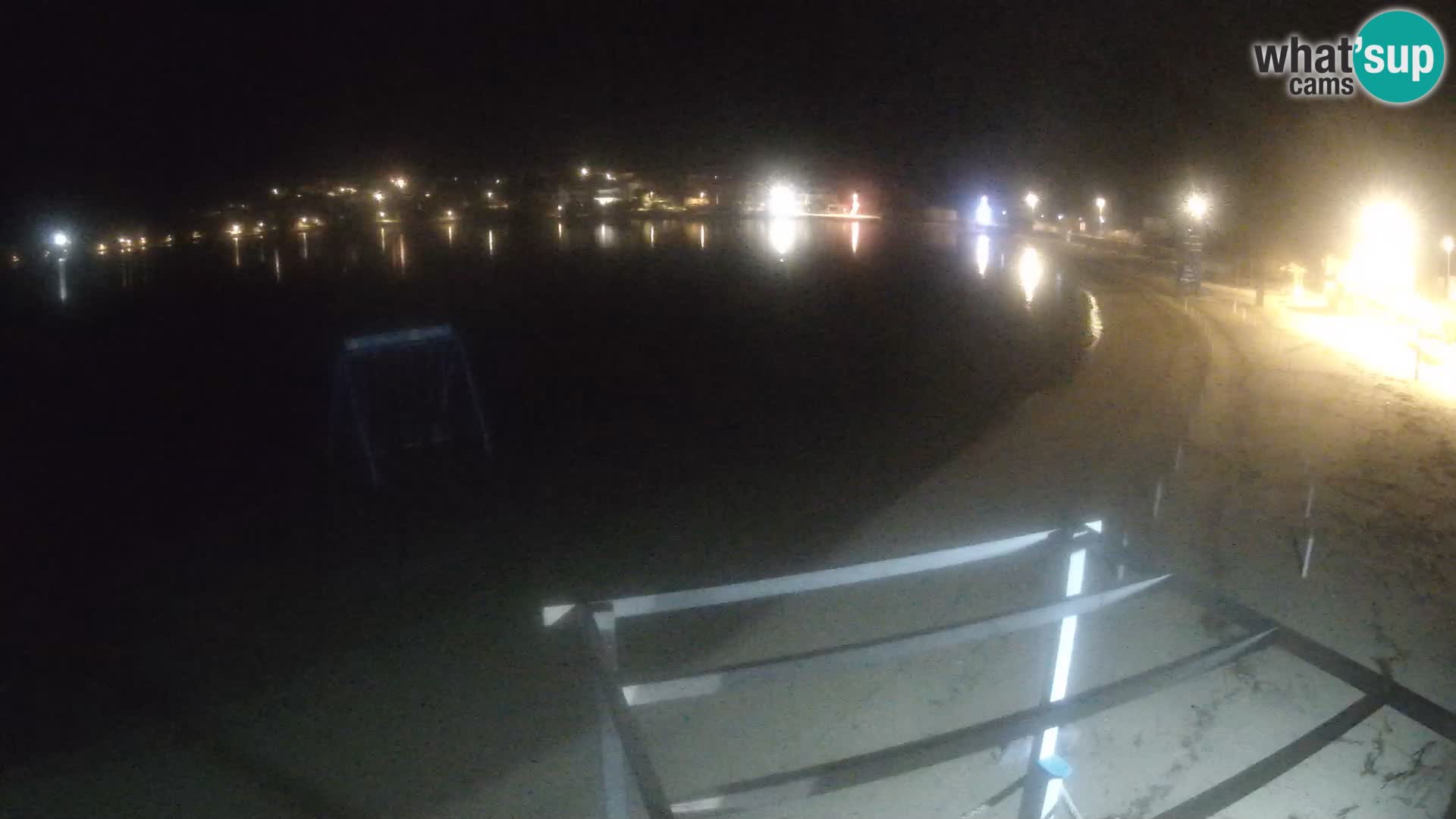 Webcam live – Planjka beach – Pag Island