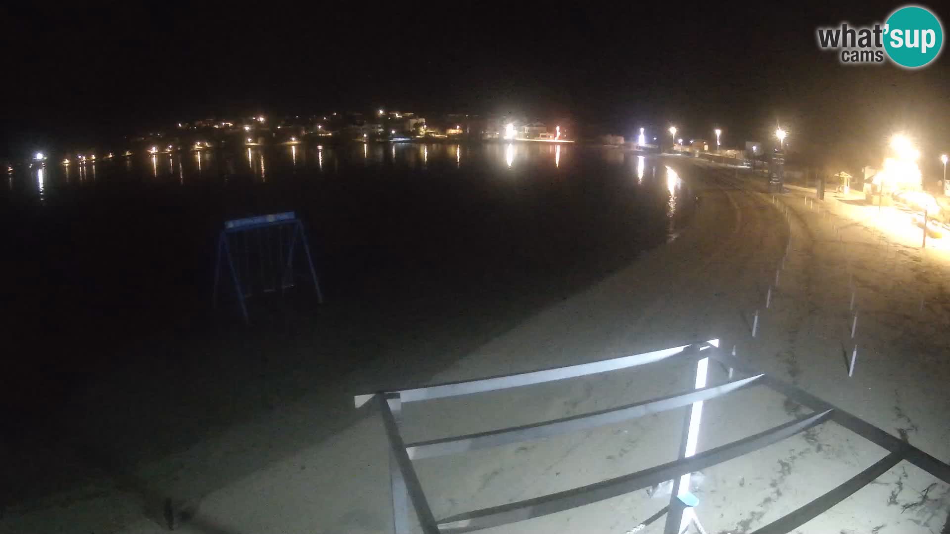 Web kamera – Plaža Planjka – otok Pag