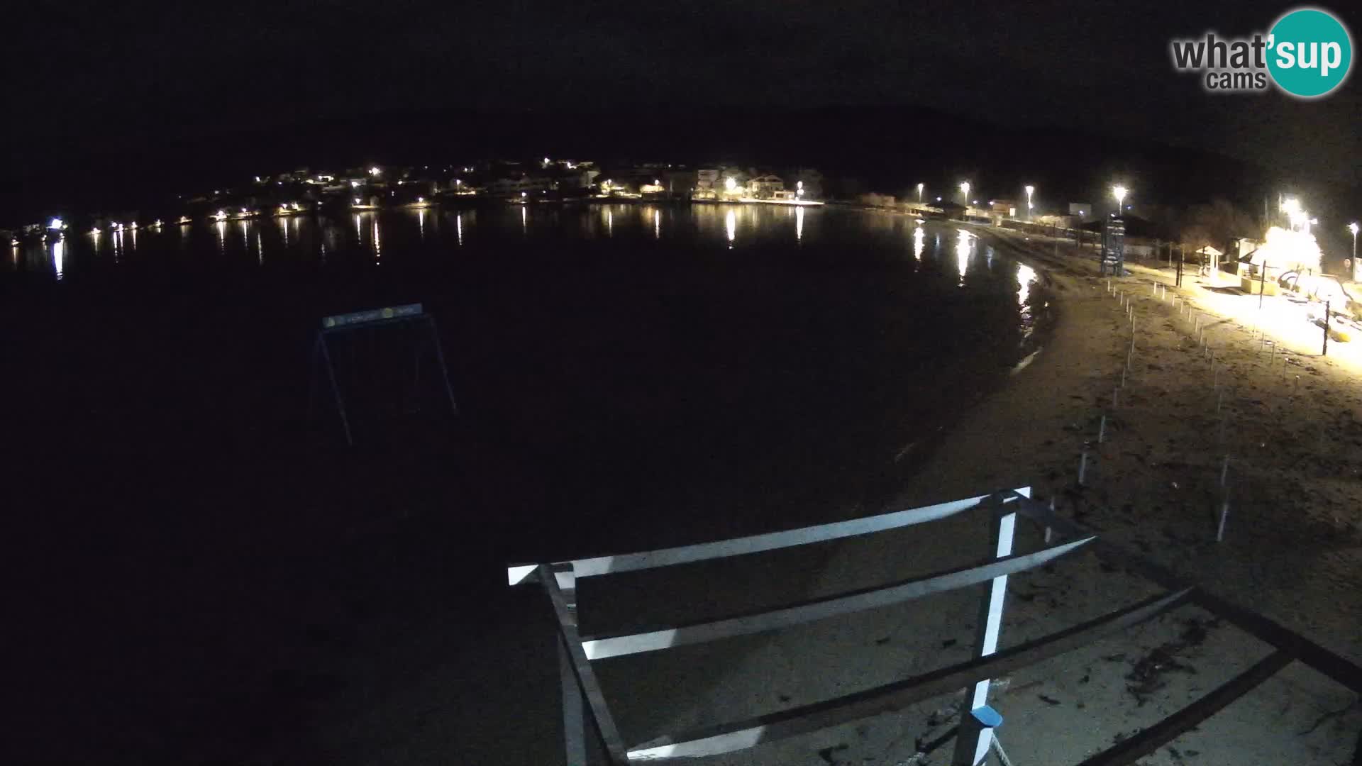 Webcam Live – Spiaggia Planjka isola di Pag