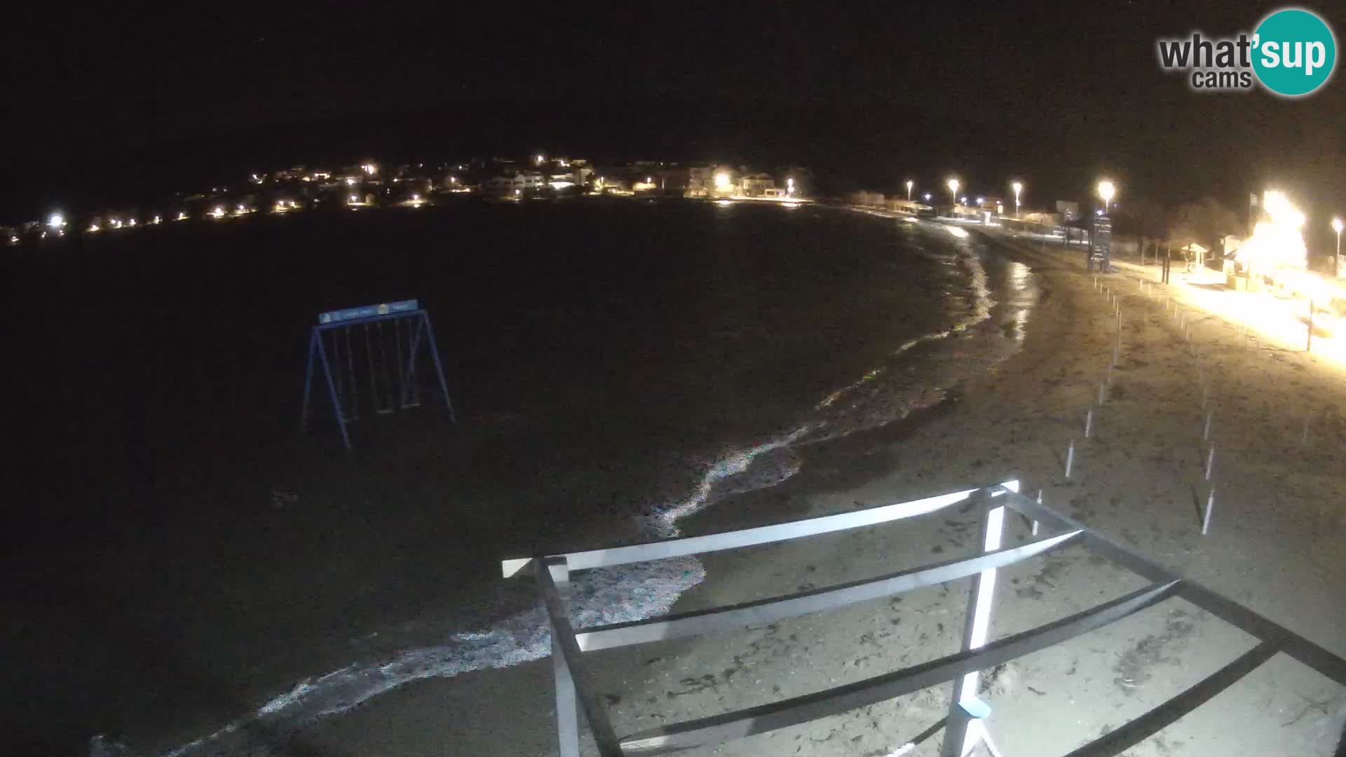 Webcam live – Strand Planjka – Pag