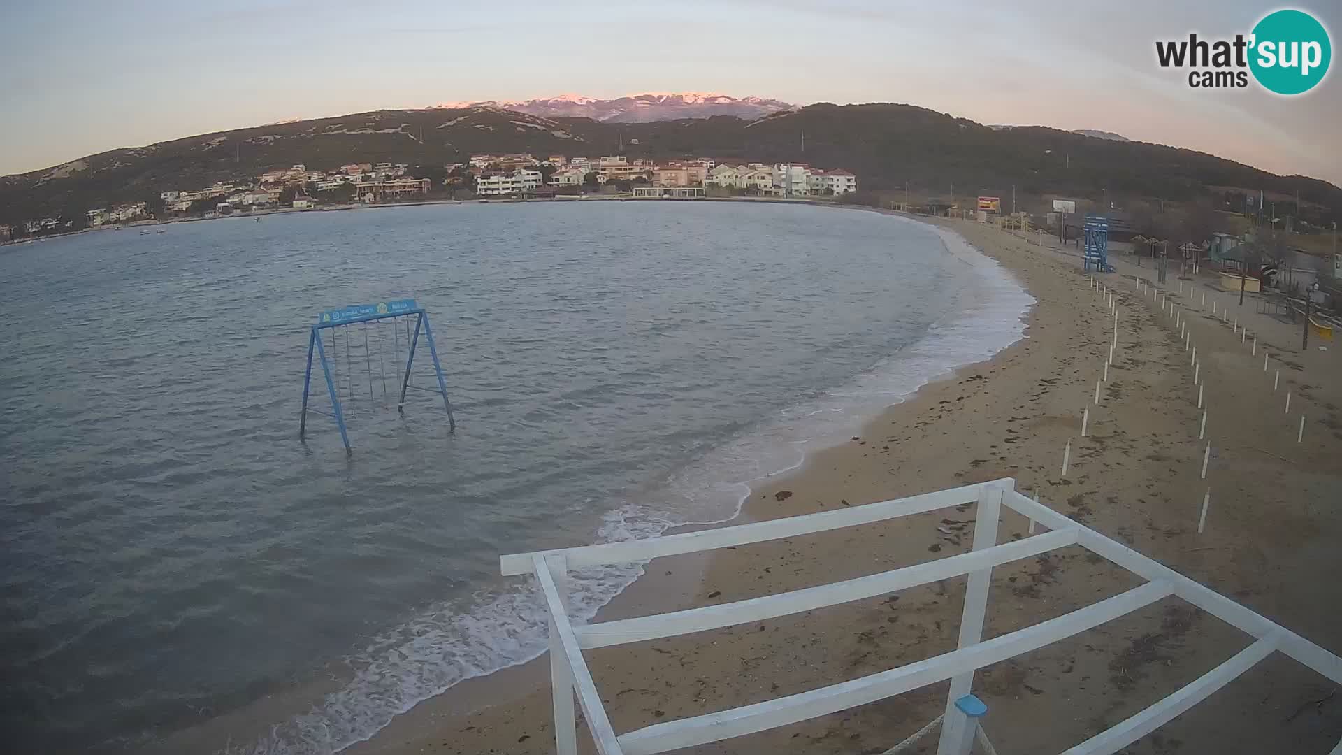 Webcam Pag – Plage Planjka