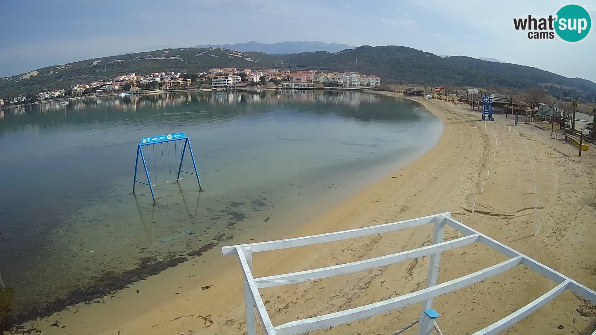 Webcam live – Playa Planjka – Pag