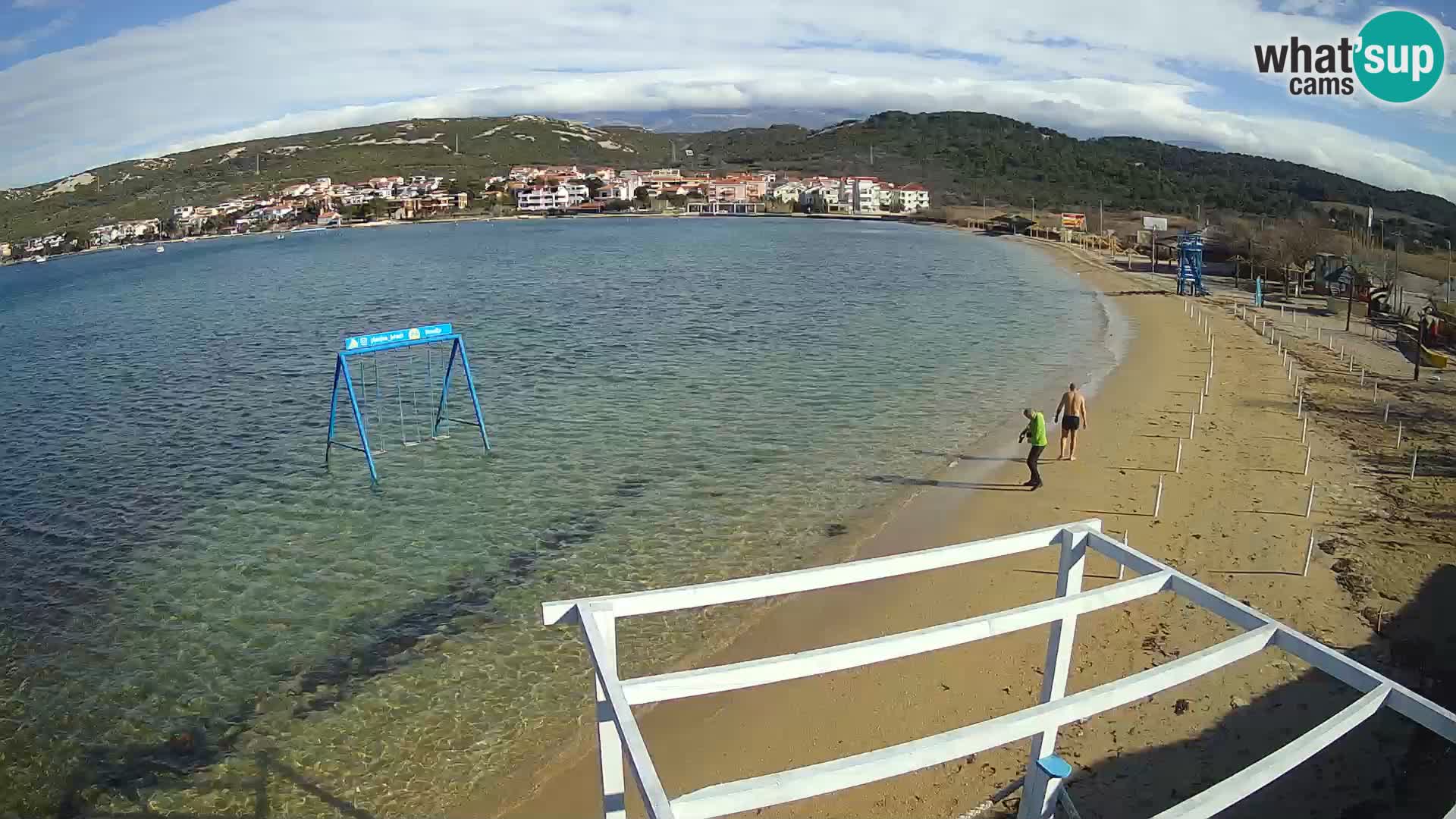 Webcam Live – Spiaggia Planjka isola di Pag