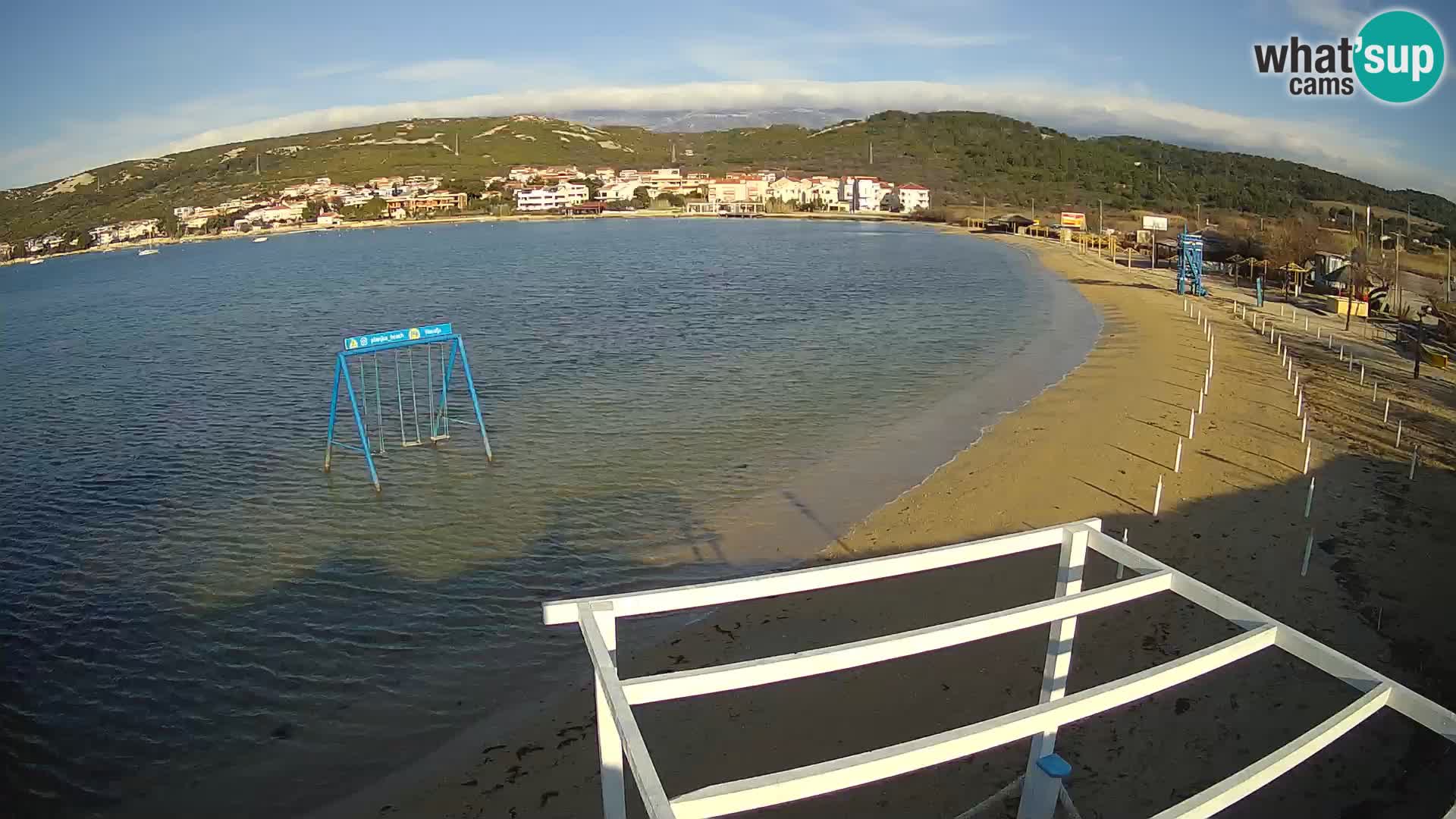Web kamera – Plaža Planjka – otok Pag