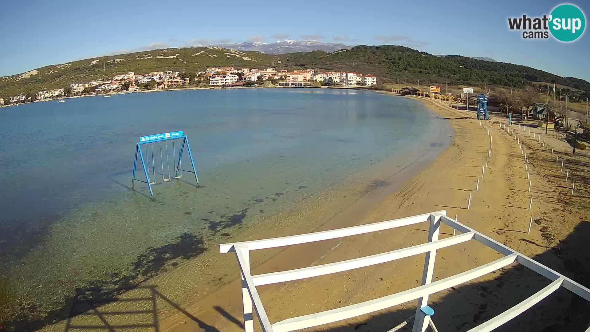 Webcam live – Playa Planjka – Pag