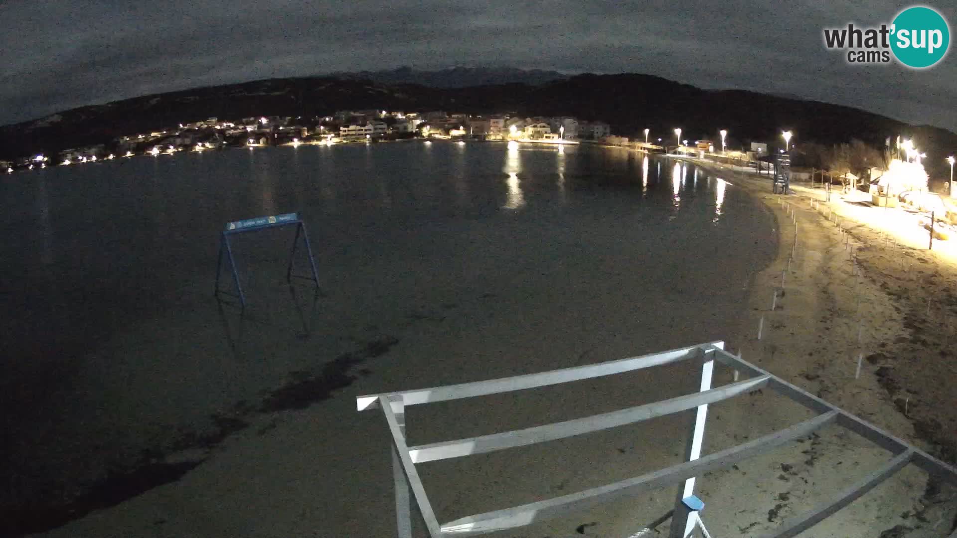 Webcam live – Playa Planjka – Pag