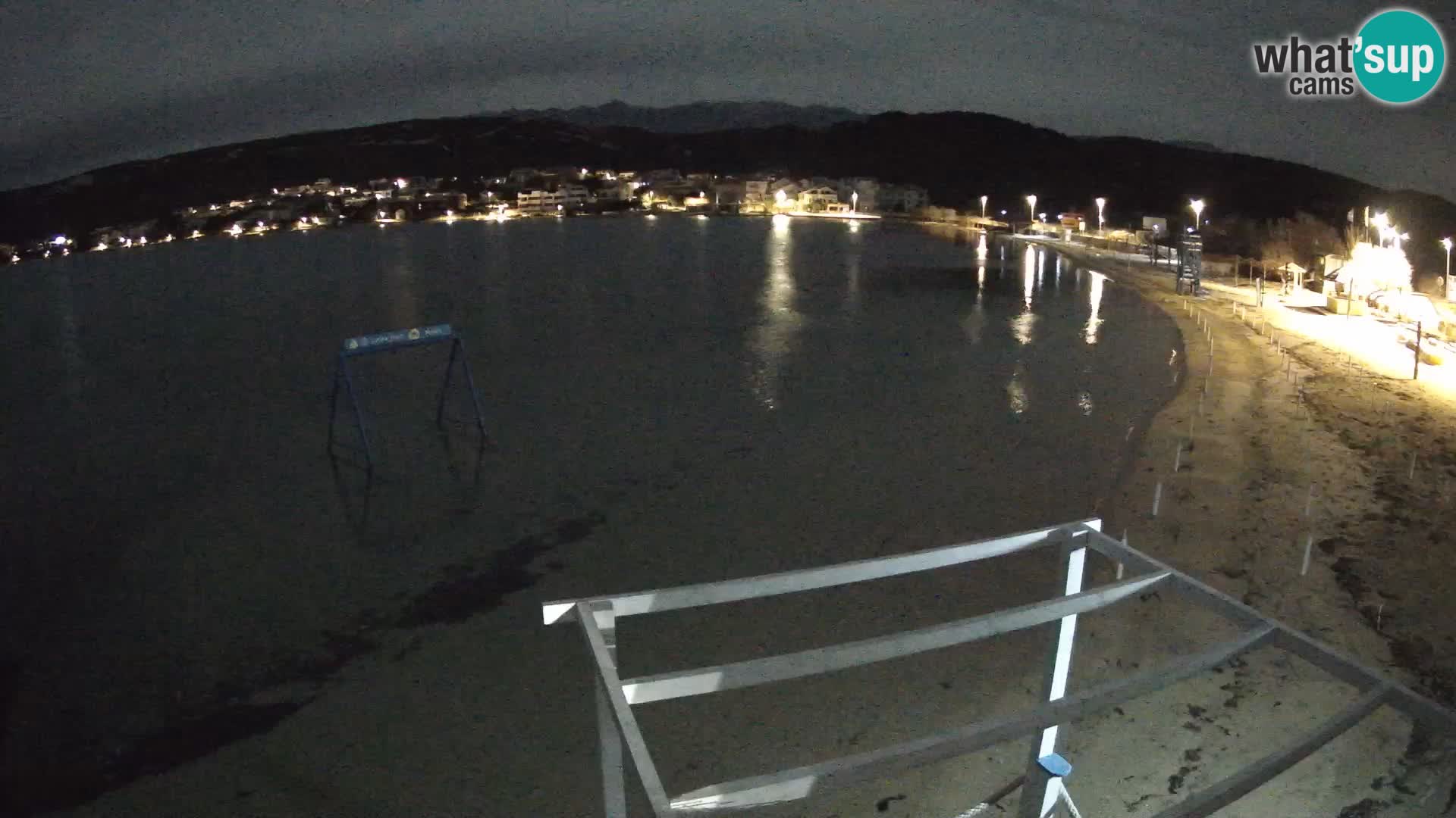 Webcam live – Strand Planjka – Pag