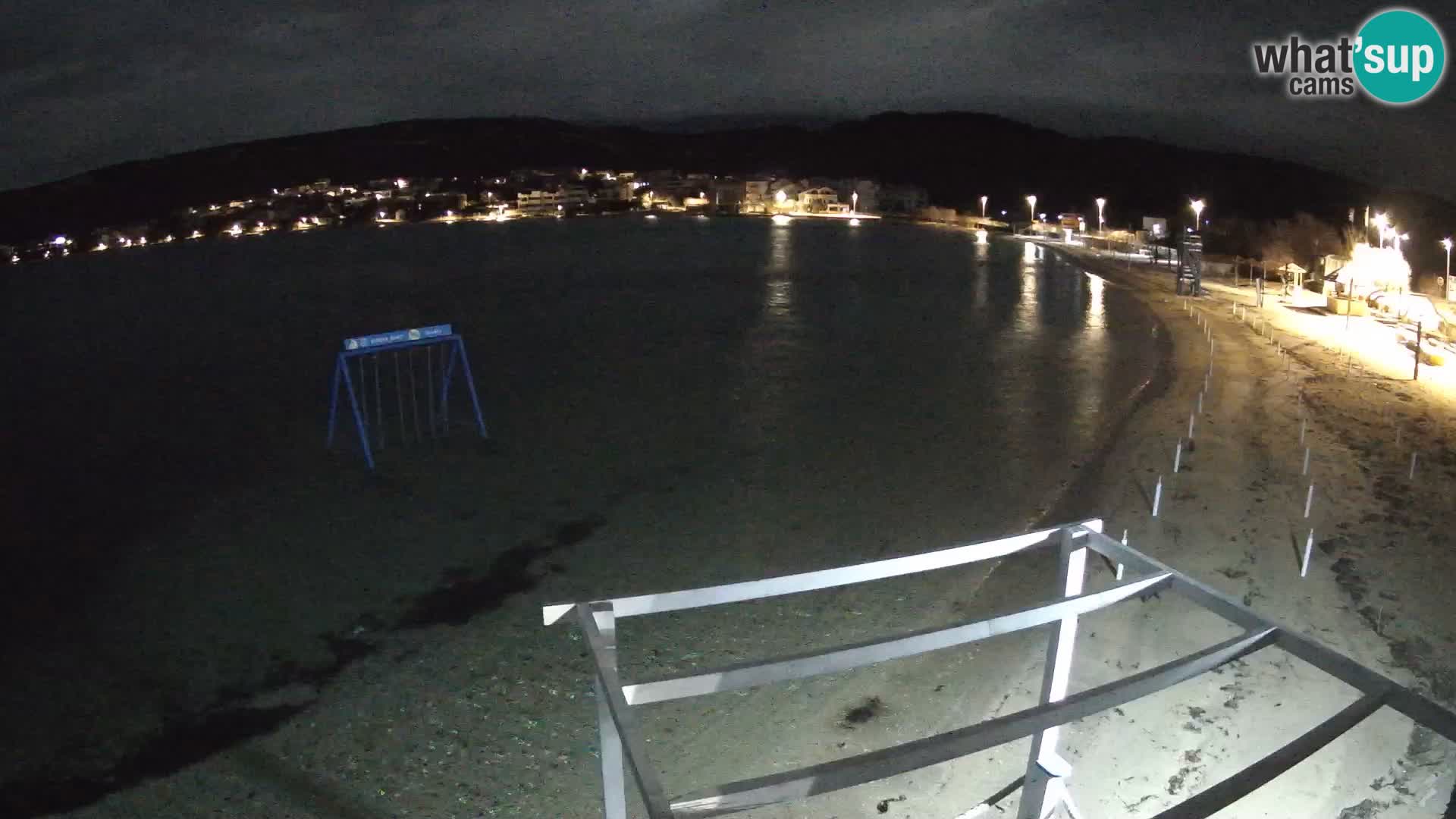 Webcam live – Strand Planjka – Pag