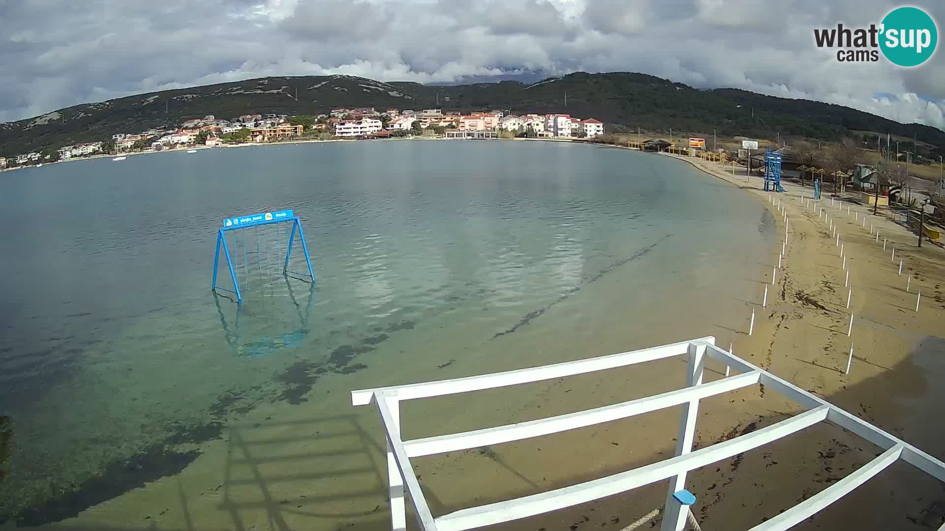 Webcam Live – Spiaggia Planjka isola di Pag