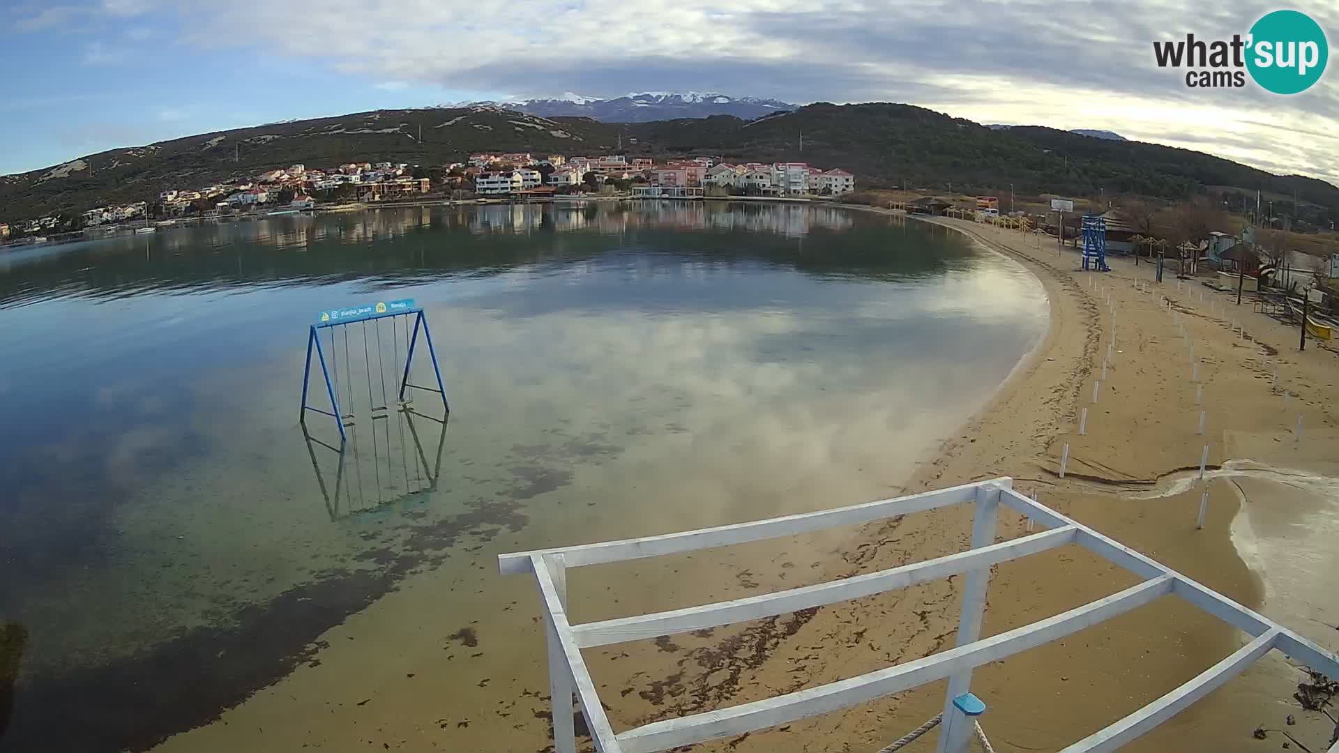 Webcam live – Planjka beach – Pag Island