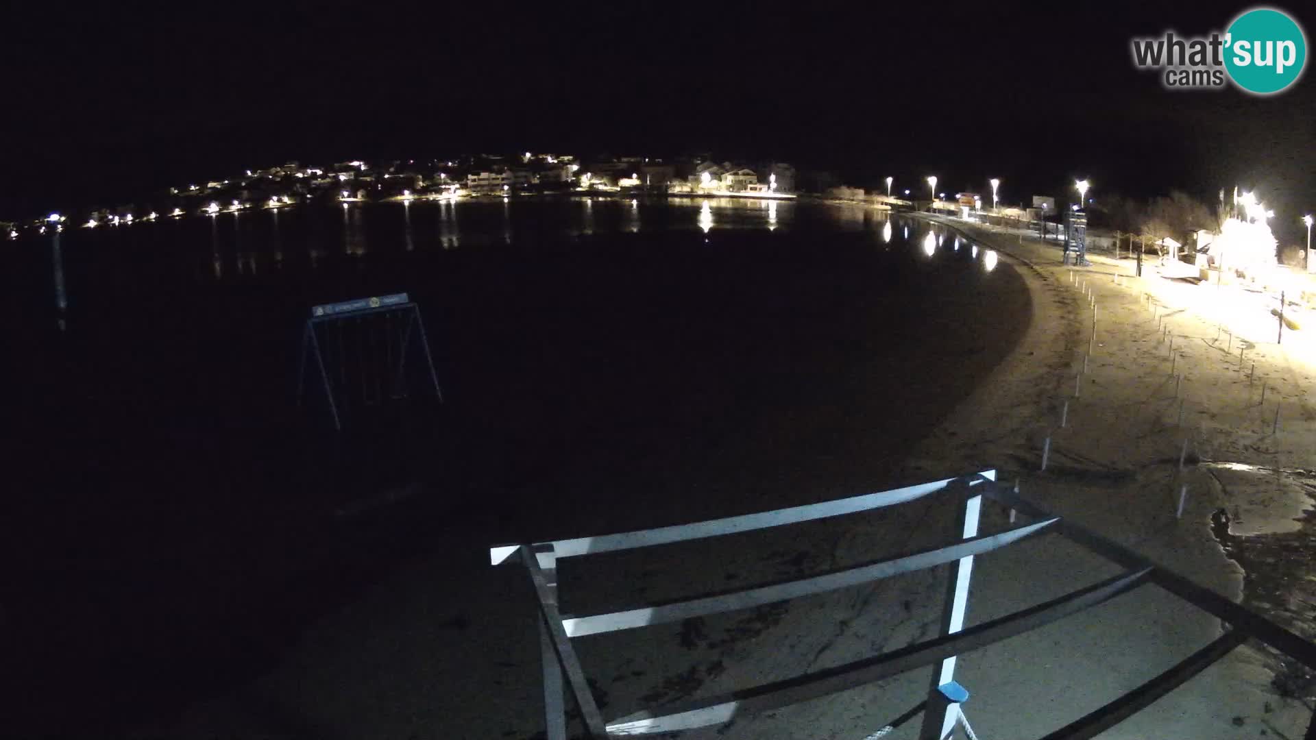 Webcam live – Playa Planjka – Pag