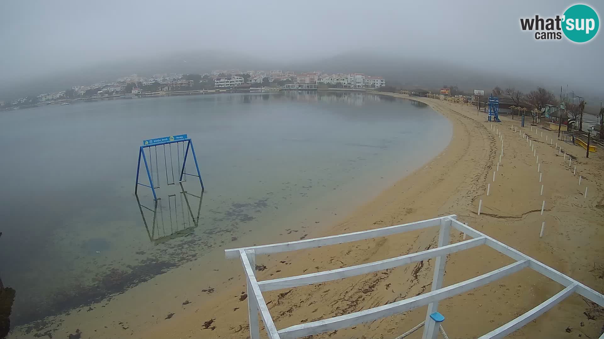 Webcam live – Playa Planjka – Pag