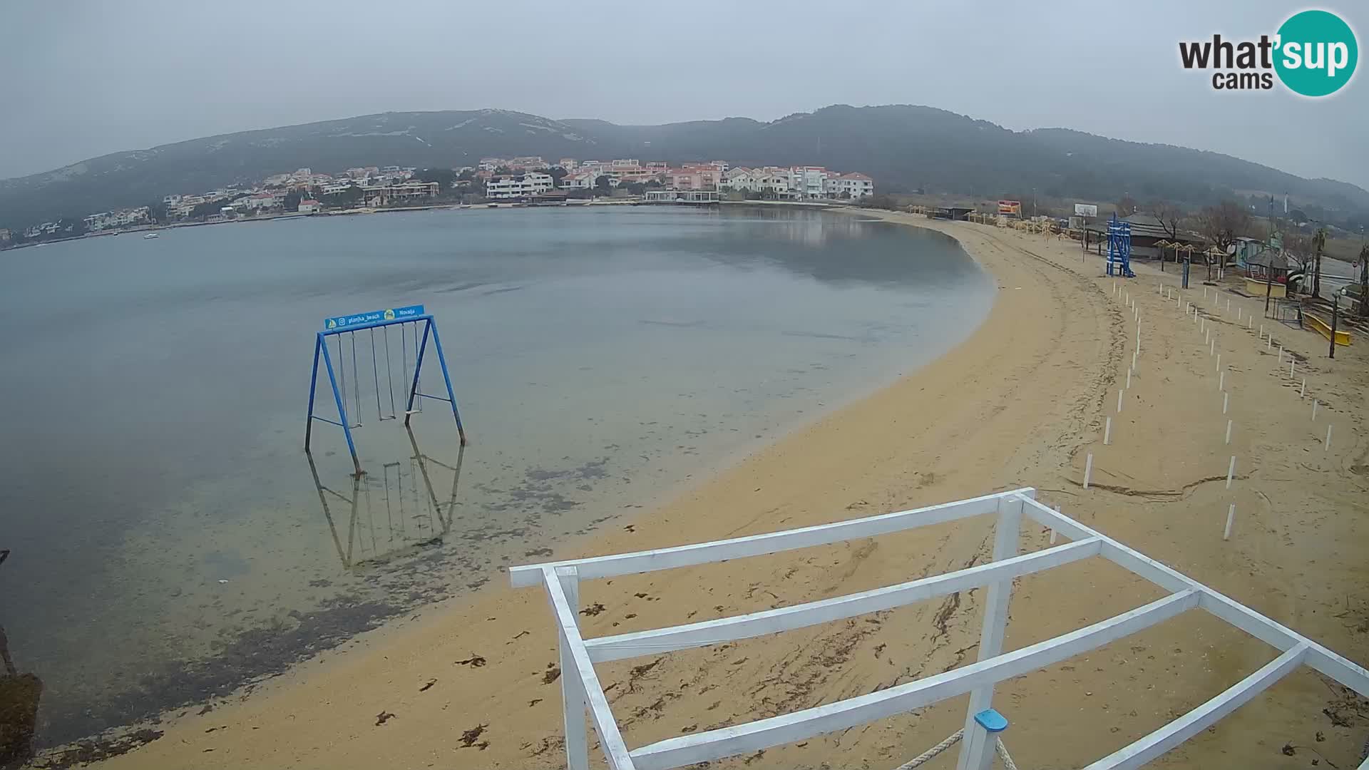 Webcam Live – Spiaggia Planjka isola di Pag