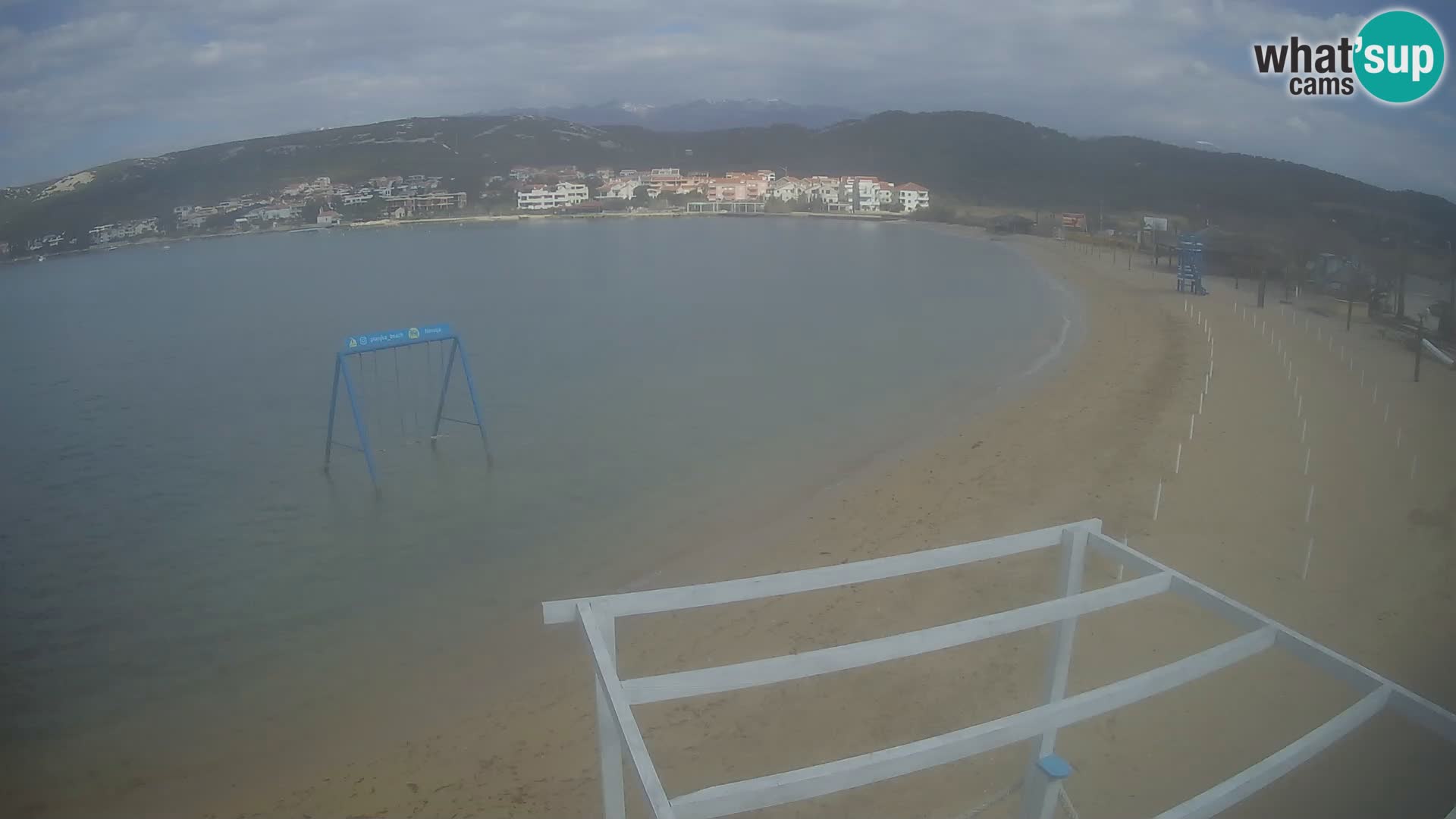 Webcam Live – Spiaggia Planjka isola di Pag