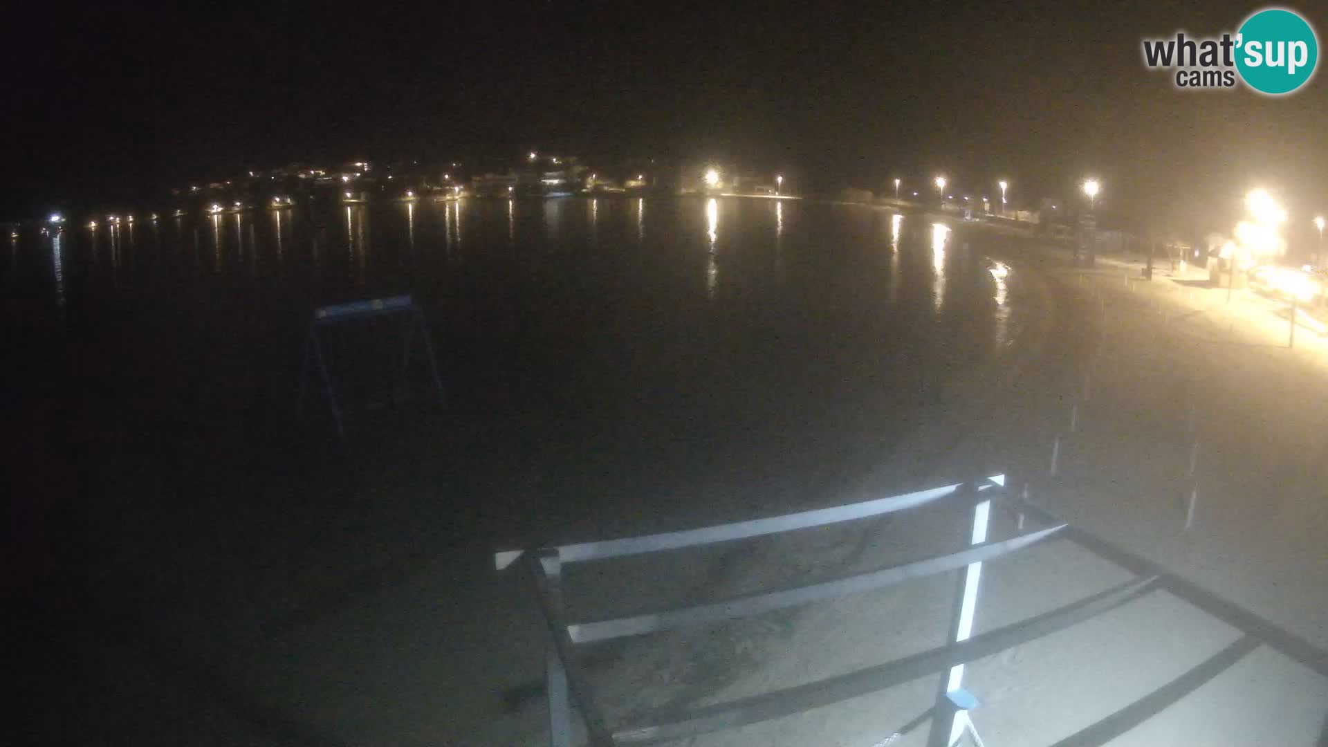 Webcam live – Playa Planjka – Pag