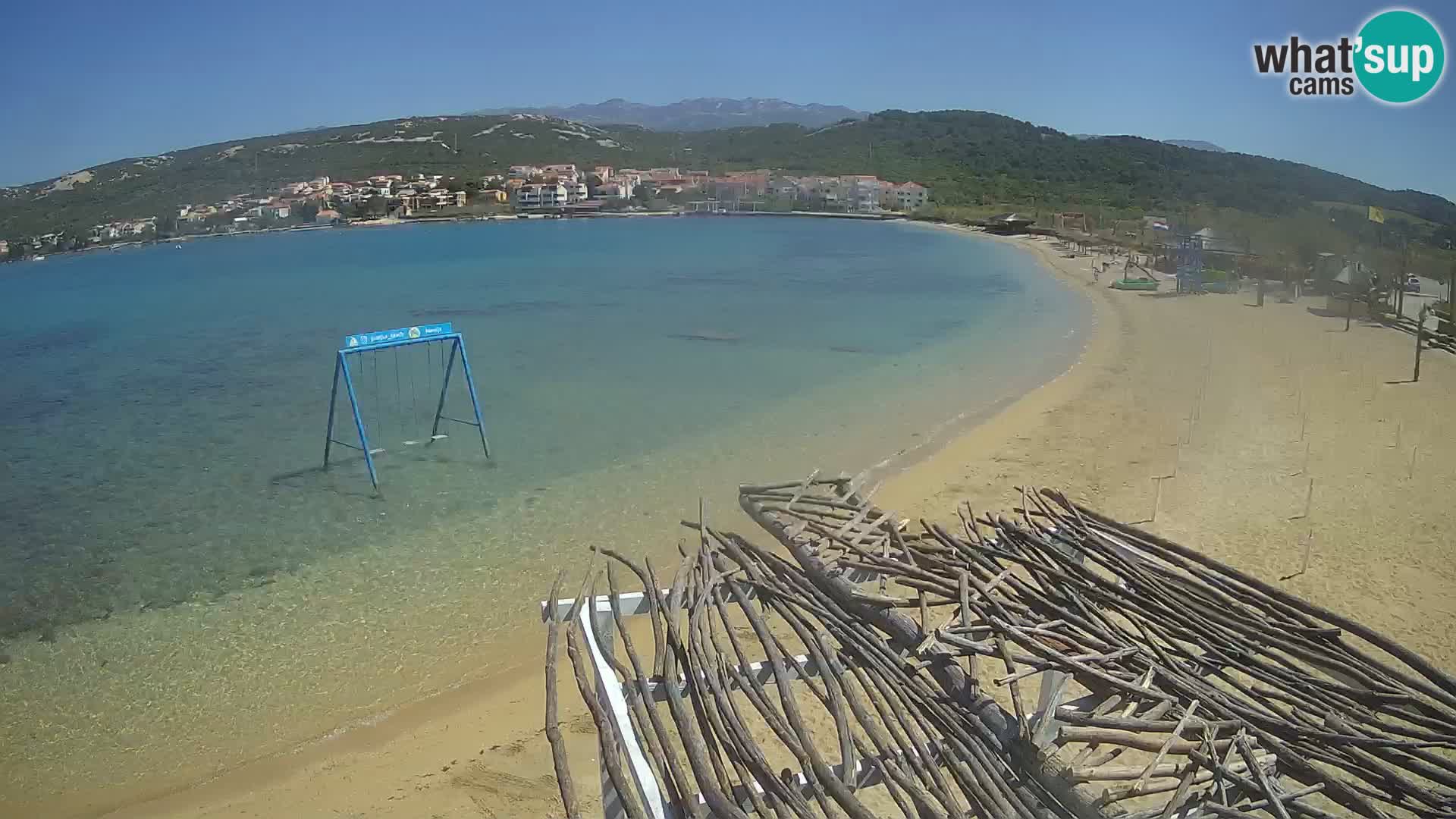 Webcam live – Strand Planjka – Pag