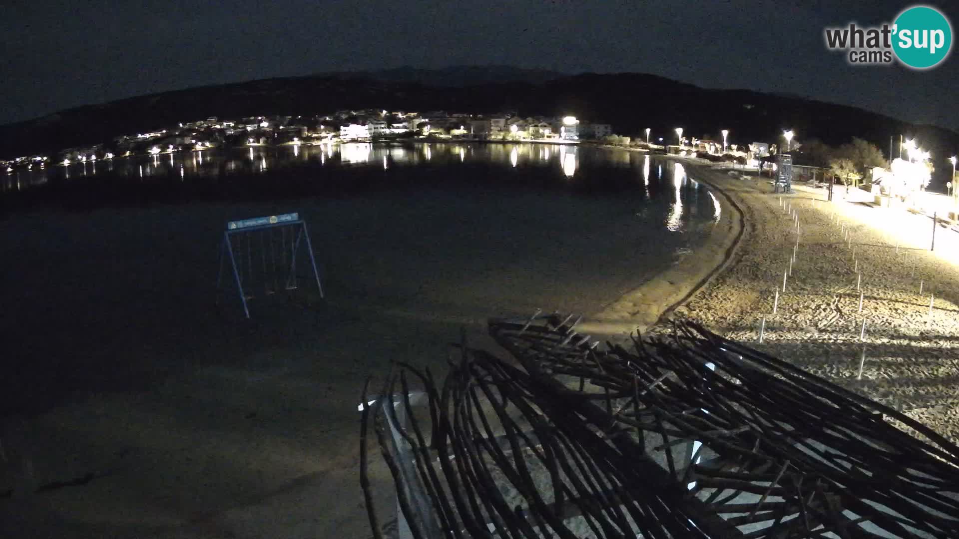 Webcam Pag – Plage Planjka