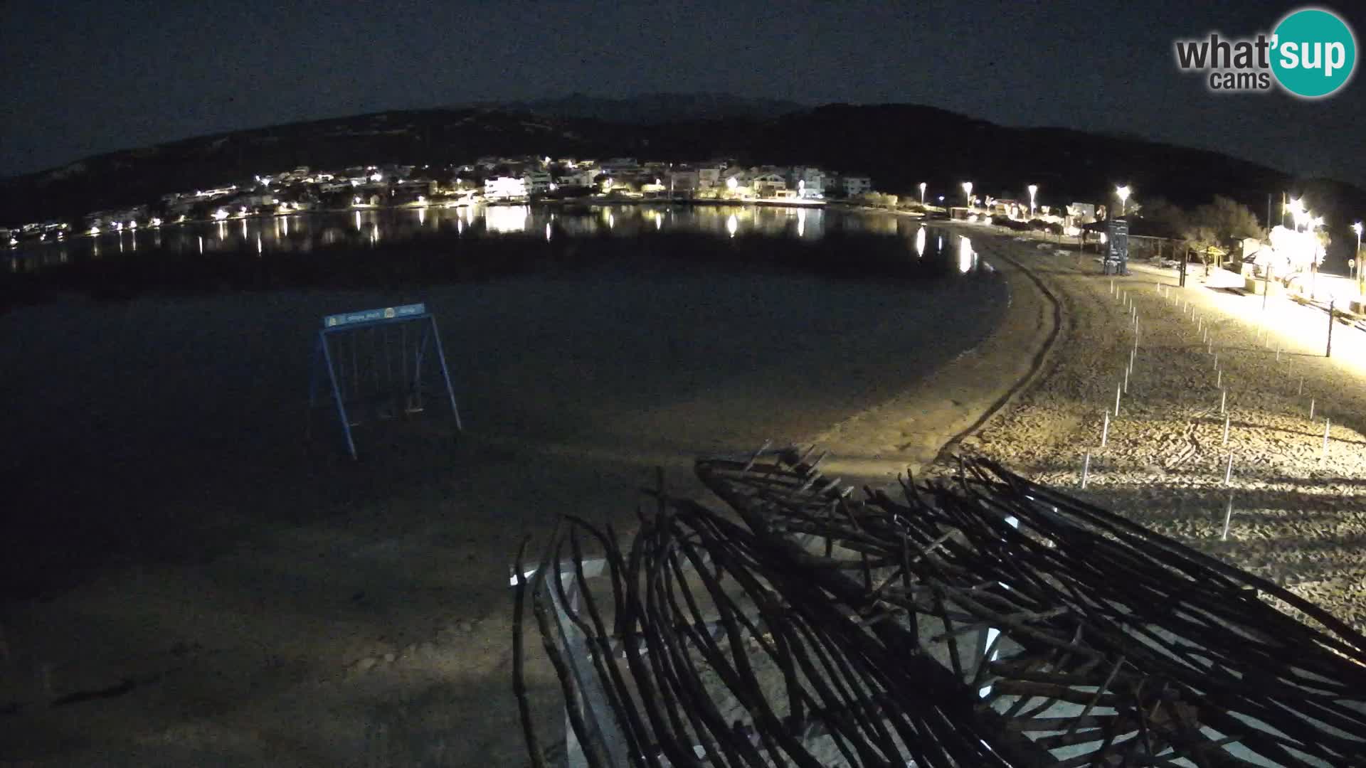 Webcam live – Playa Planjka – Pag