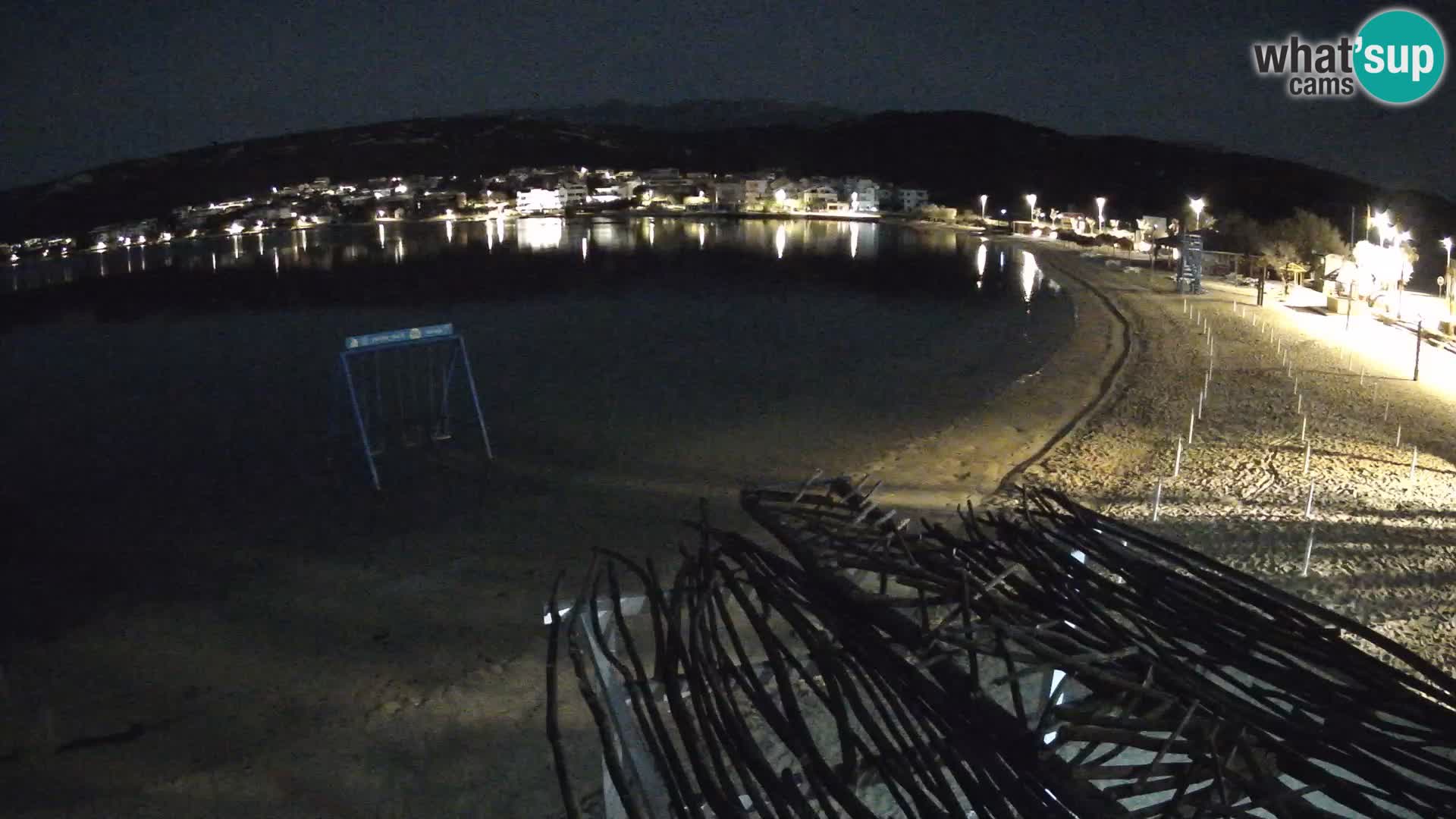 Webcam Live – Spiaggia Planjka isola di Pag