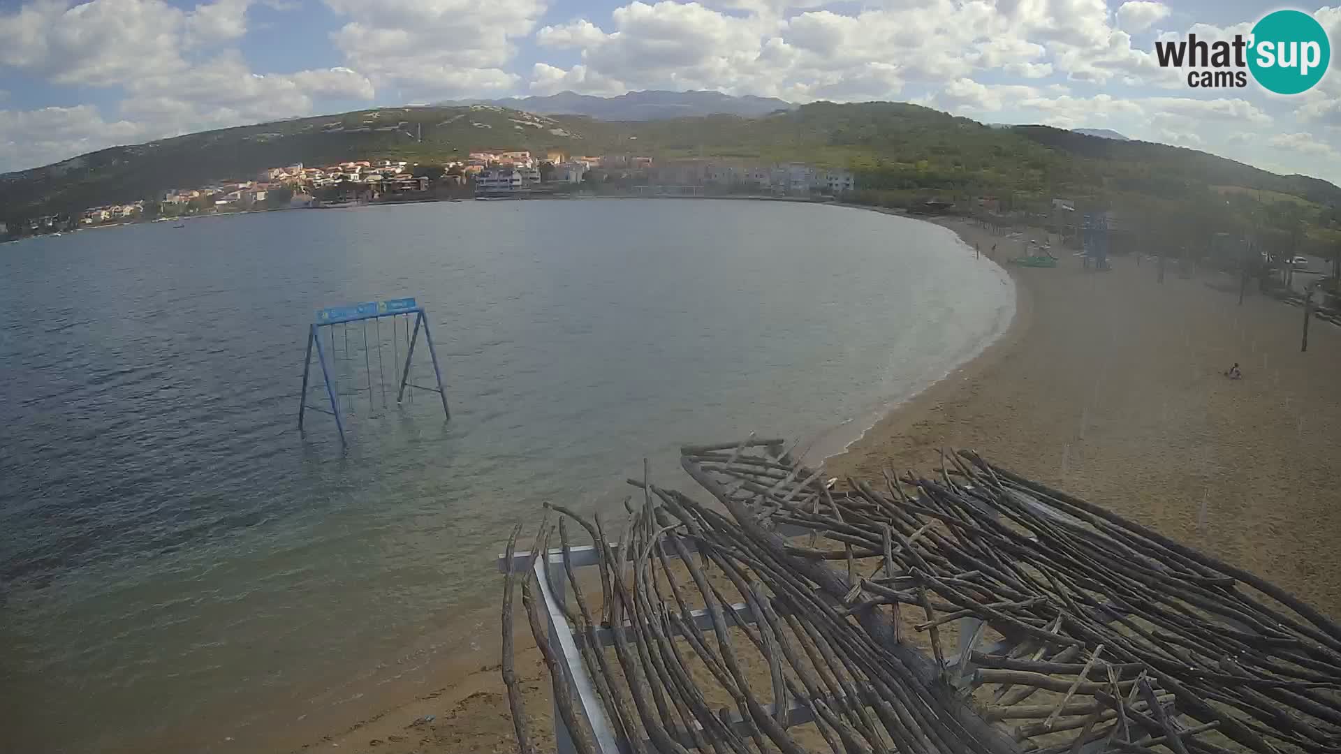 Web kamera – Plaža Planjka – otok Pag