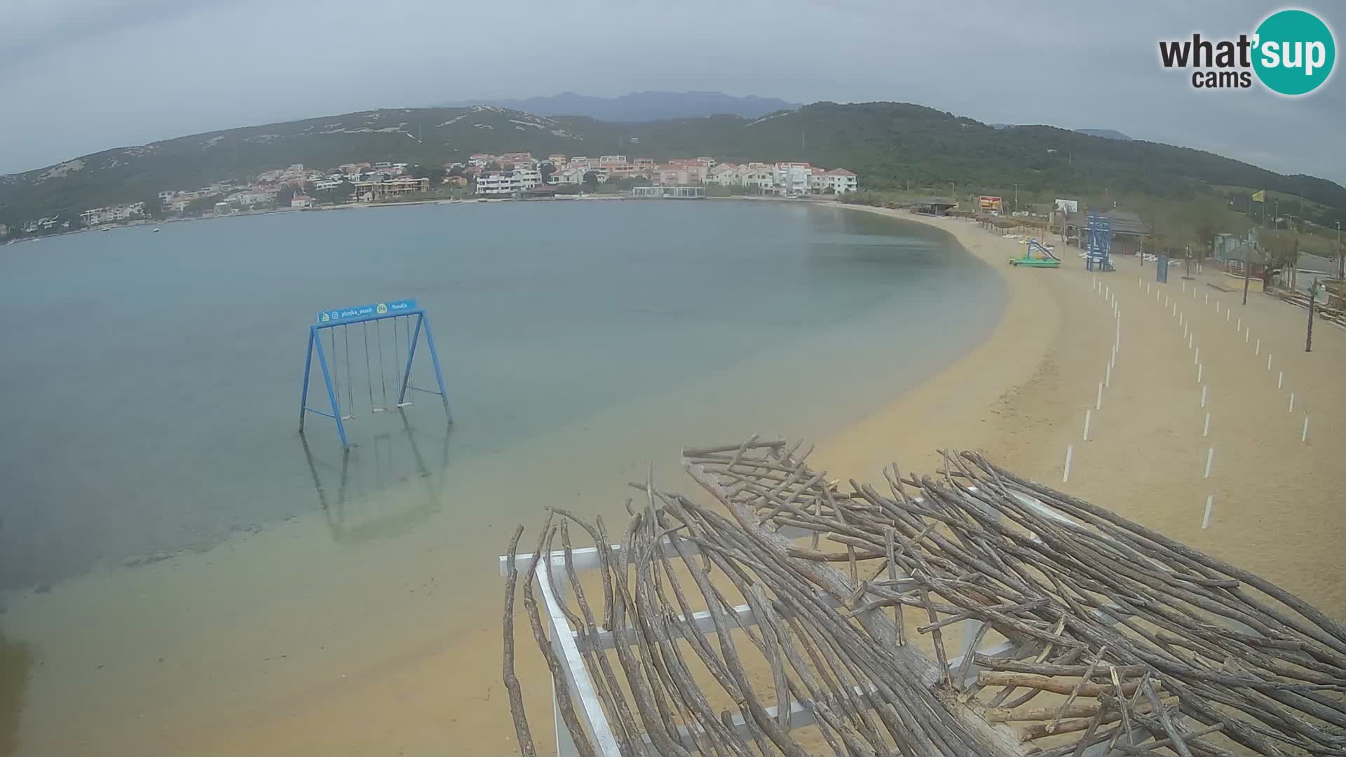 Webcam live – Playa Planjka – Pag
