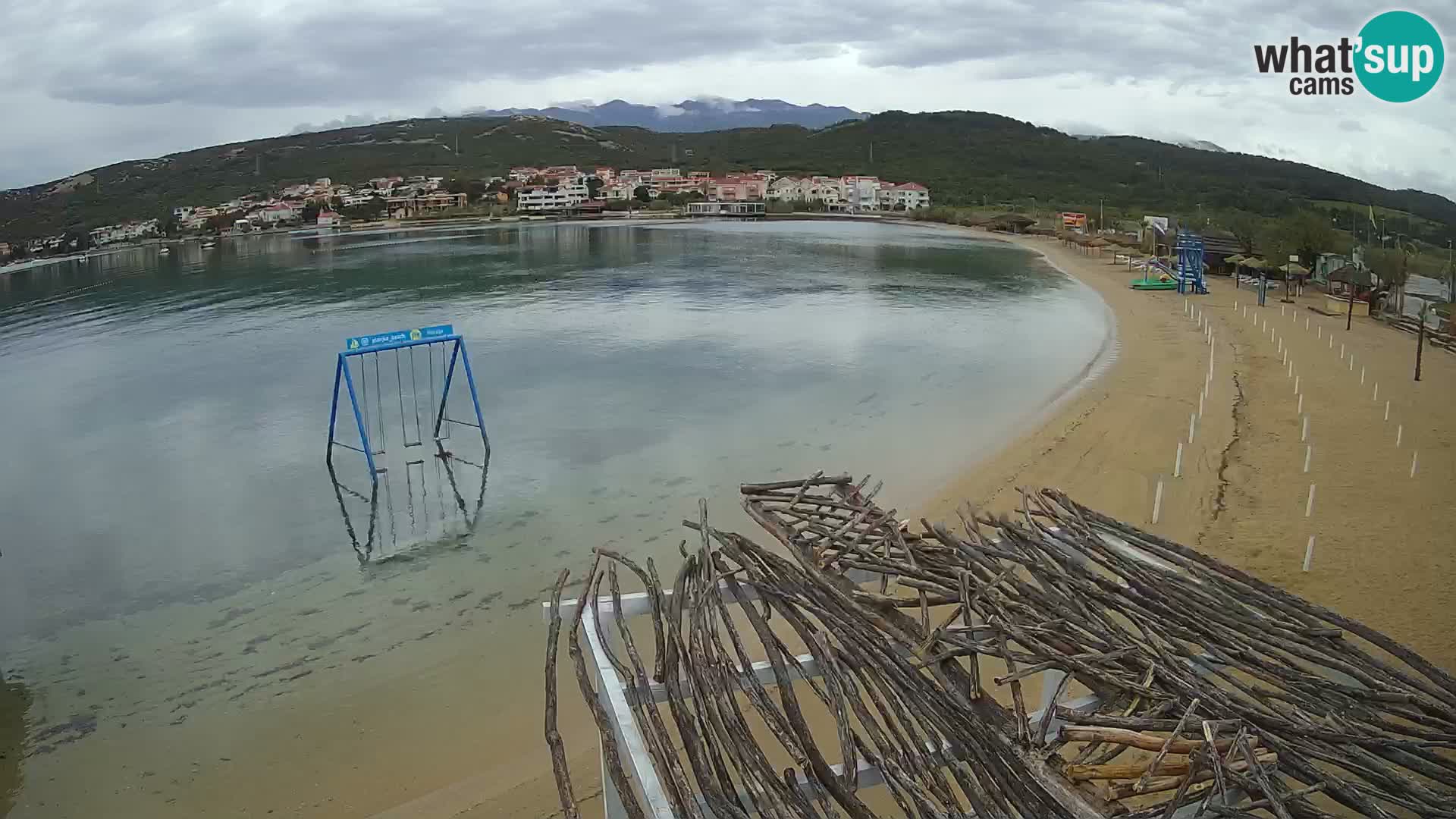 Webcam live – Planjka beach – Pag Island