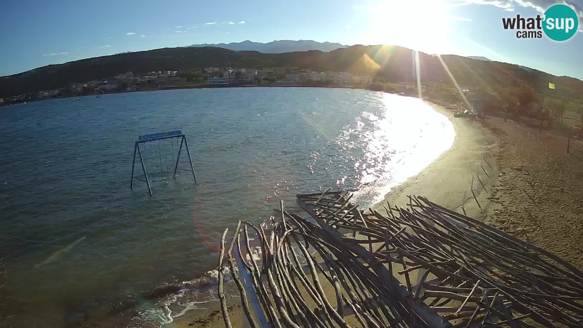 Webcam live – Strand Planjka – Pag
