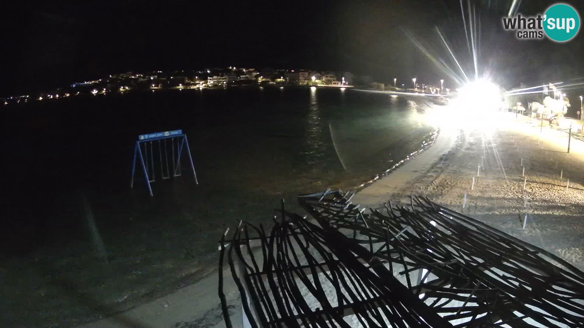 Webcam live – Strand Planjka – Pag