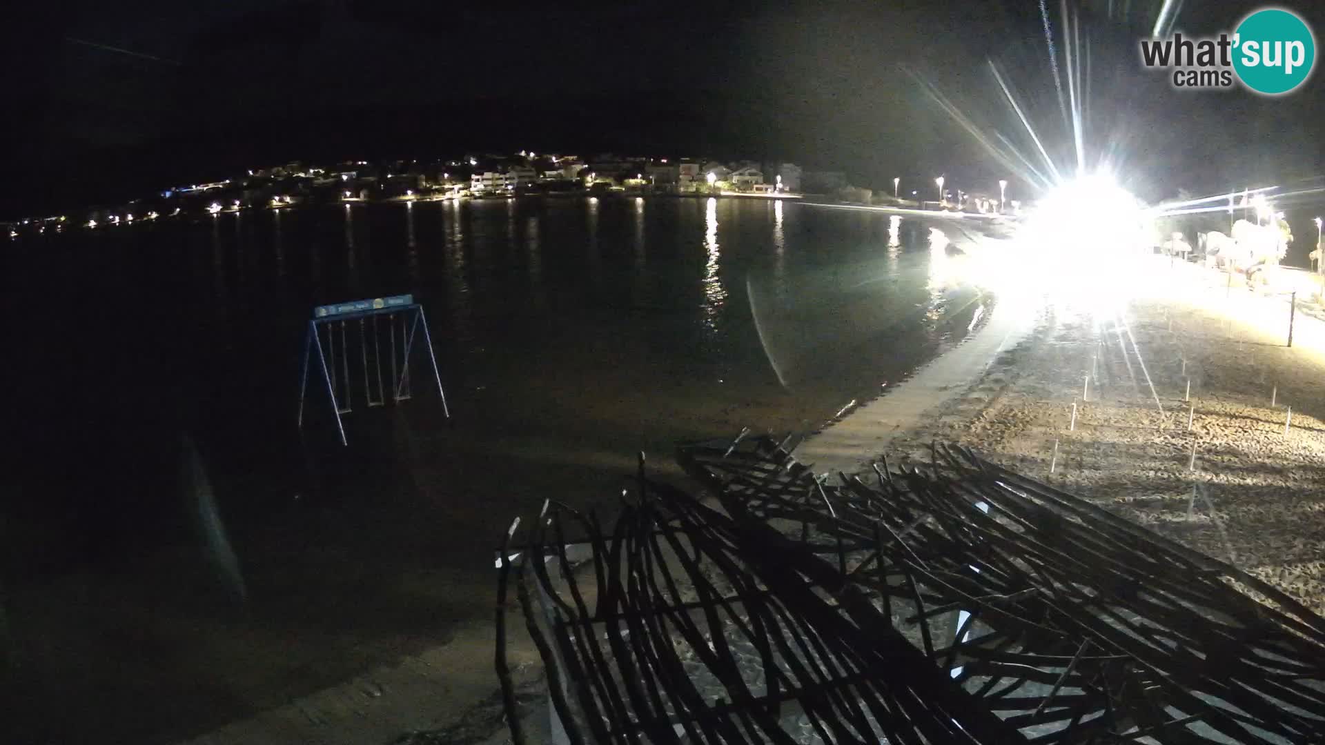 Webcam live – Playa Planjka – Pag