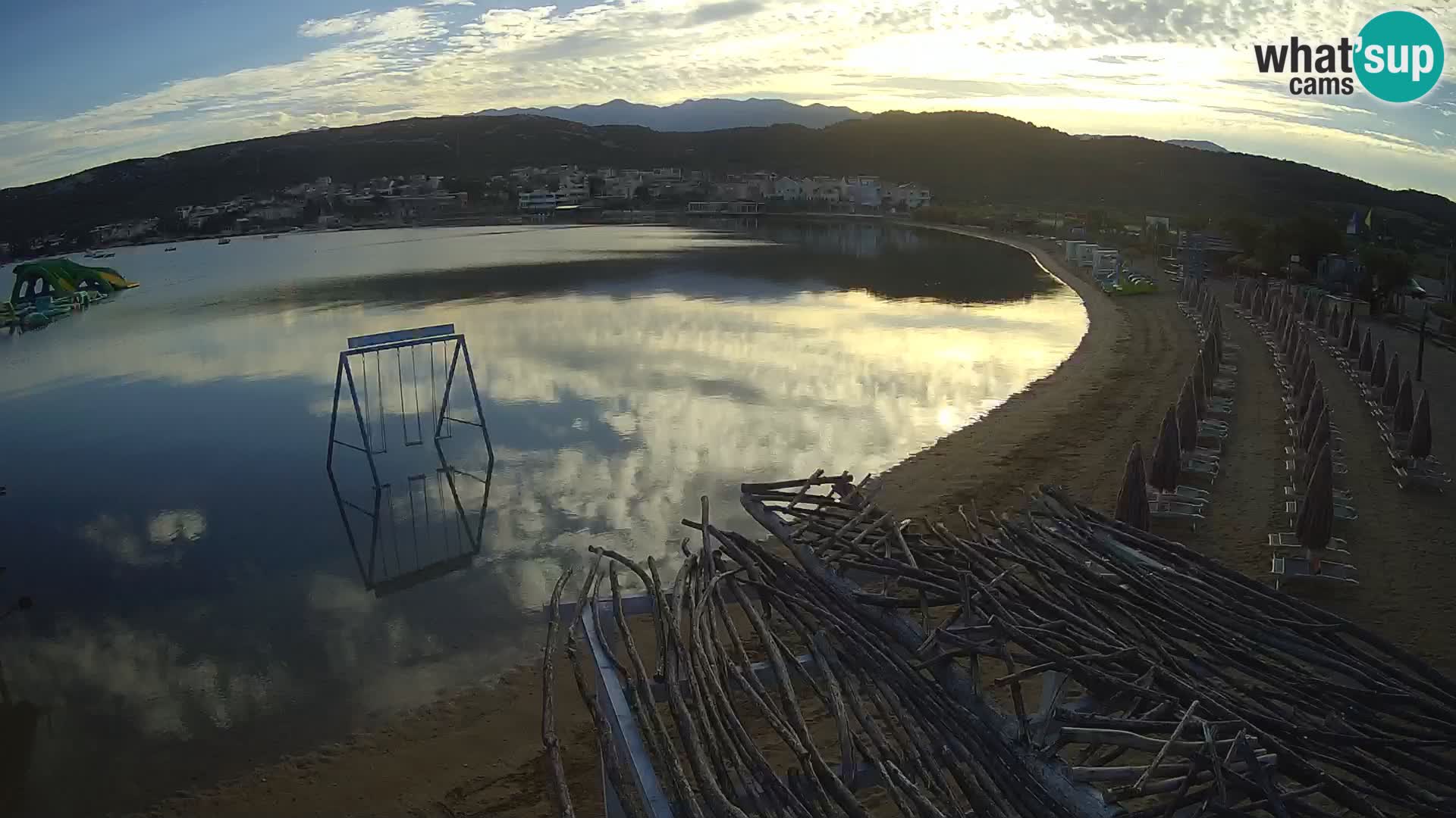 Webcam live – Playa Planjka – Pag