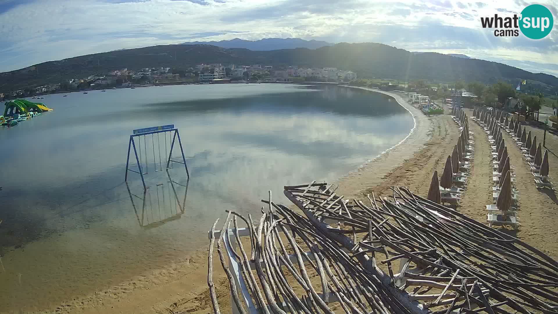 Kamera v zivo – Plaža Planjka – otok Pag