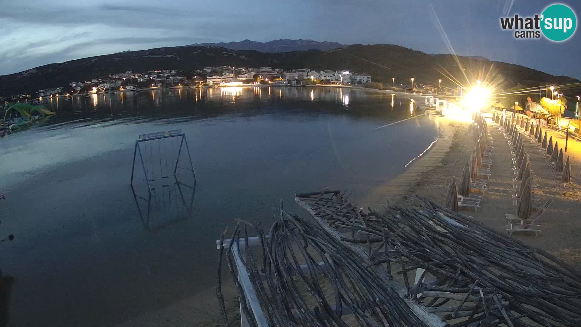 Webcam Pag – Plage Planjka