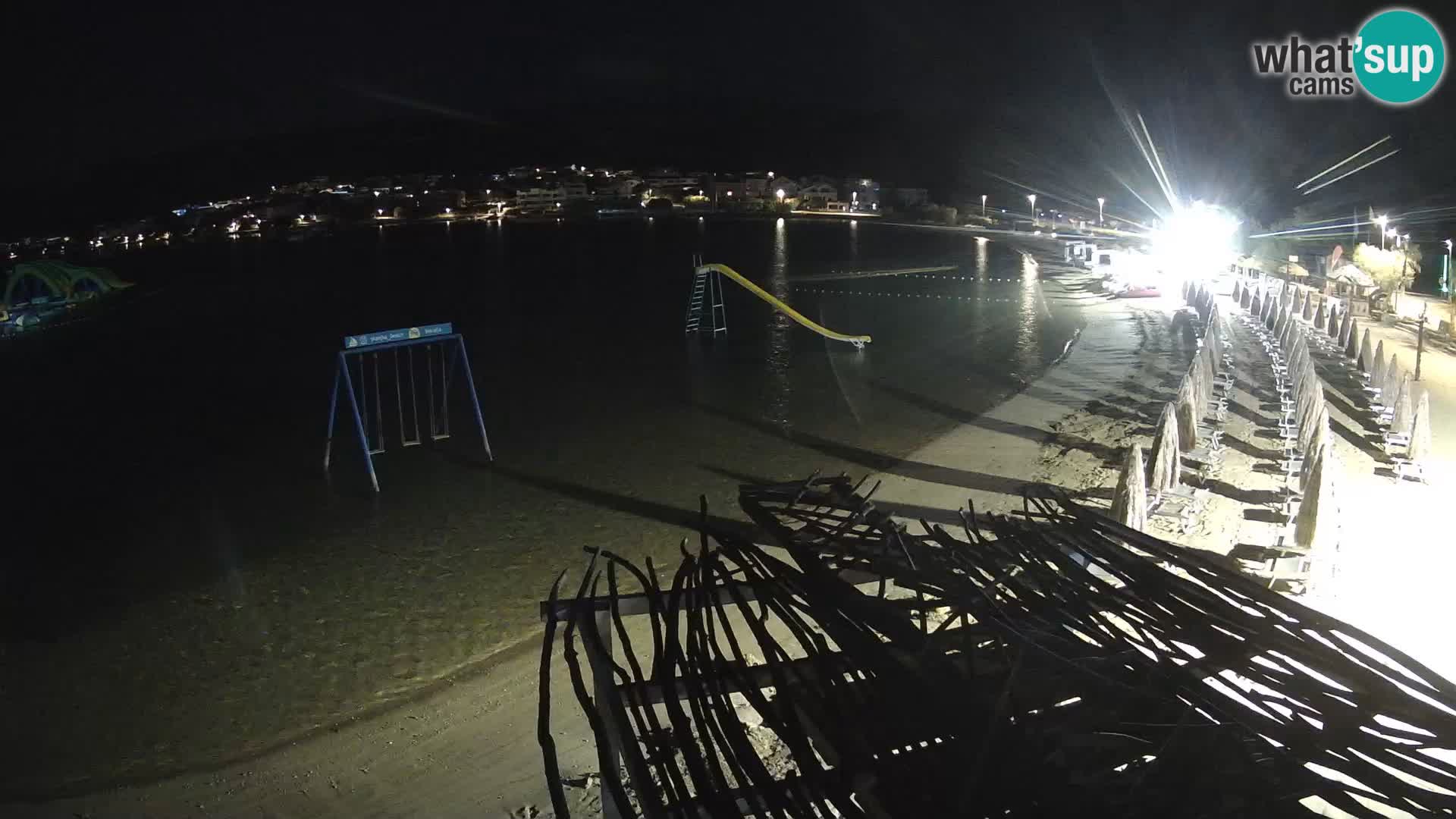 Webcam live – Playa Planjka – Pag